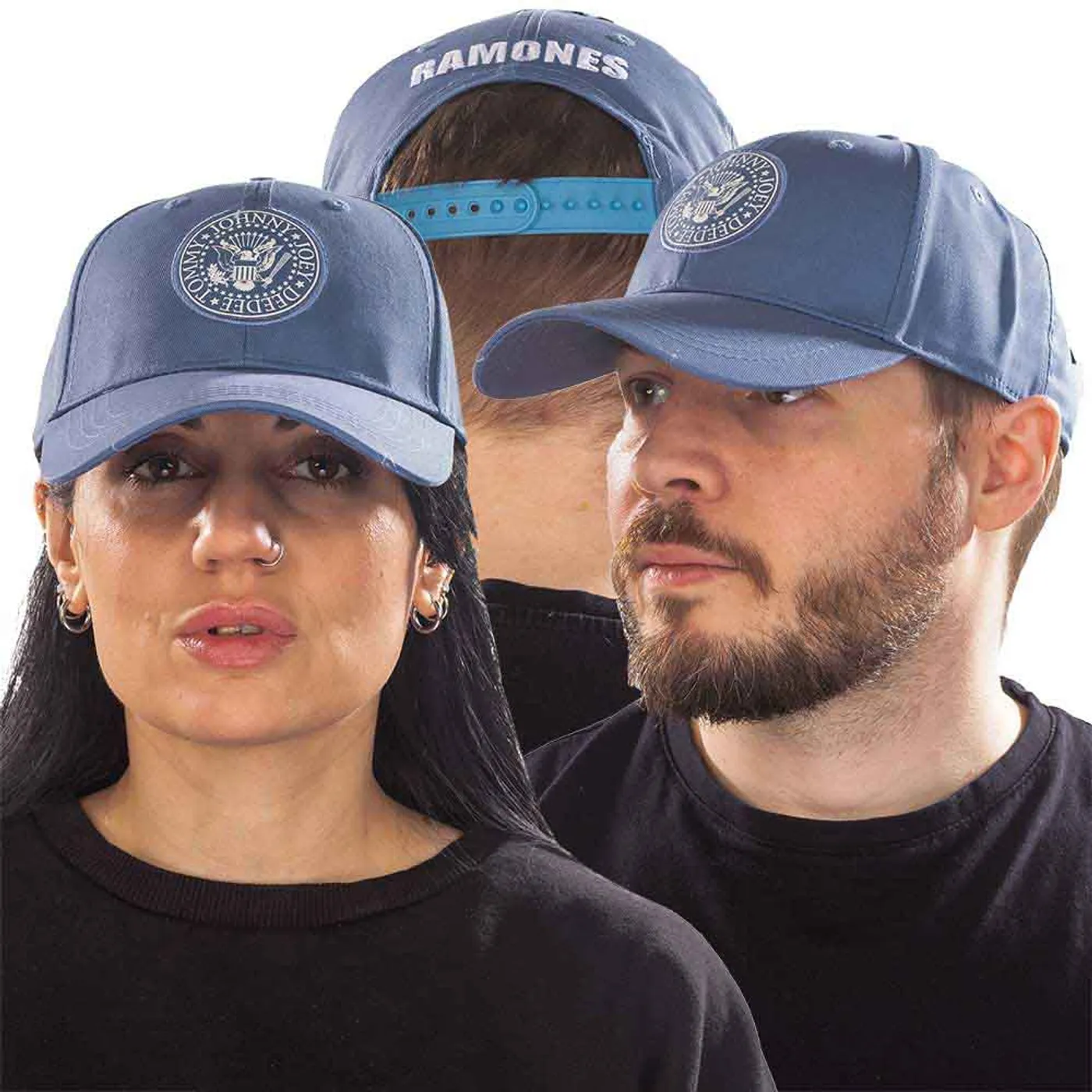 Ramones Baseball Caps - Orange Classic Logo