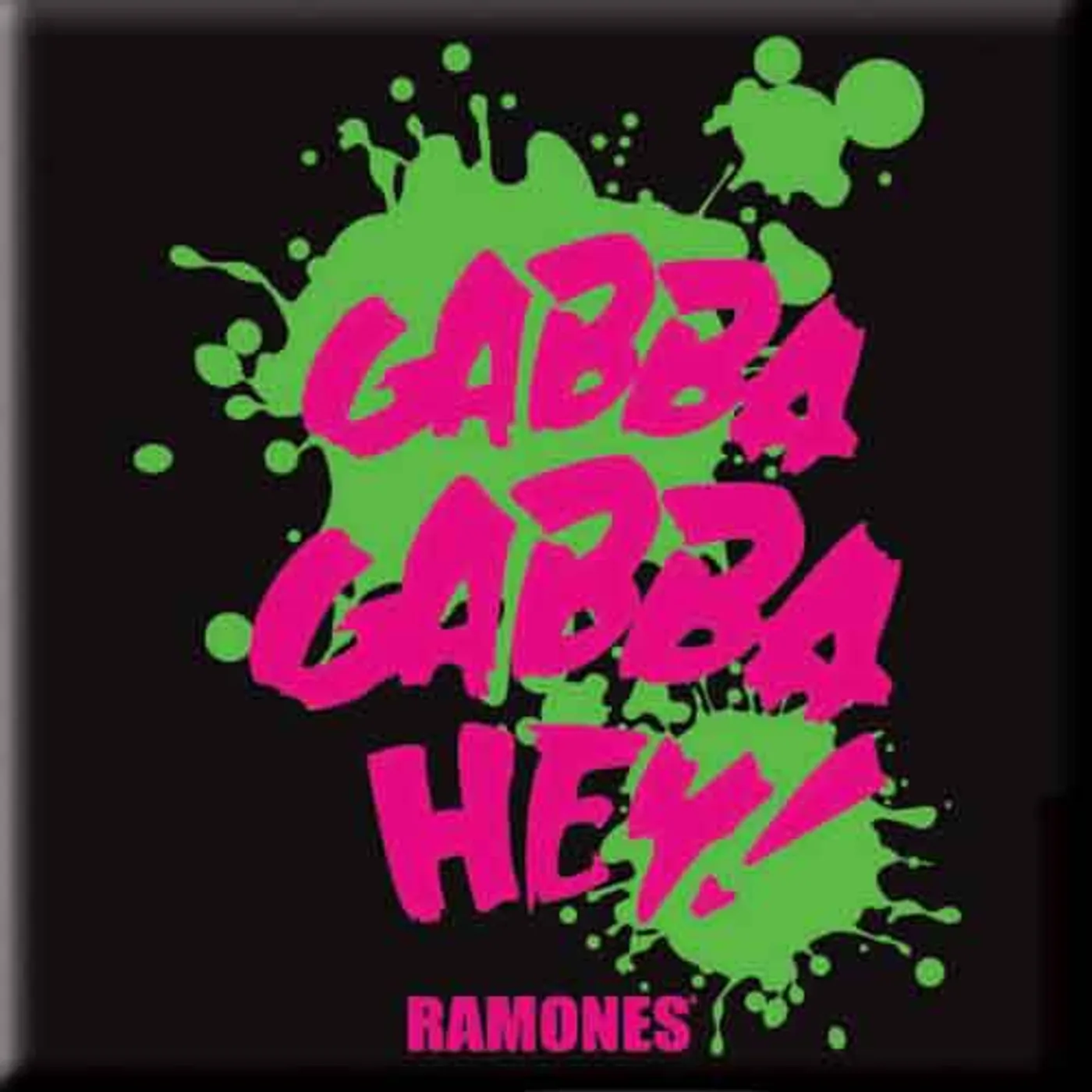 Ramones Fridge Magnets - Pearl Emblem Mono