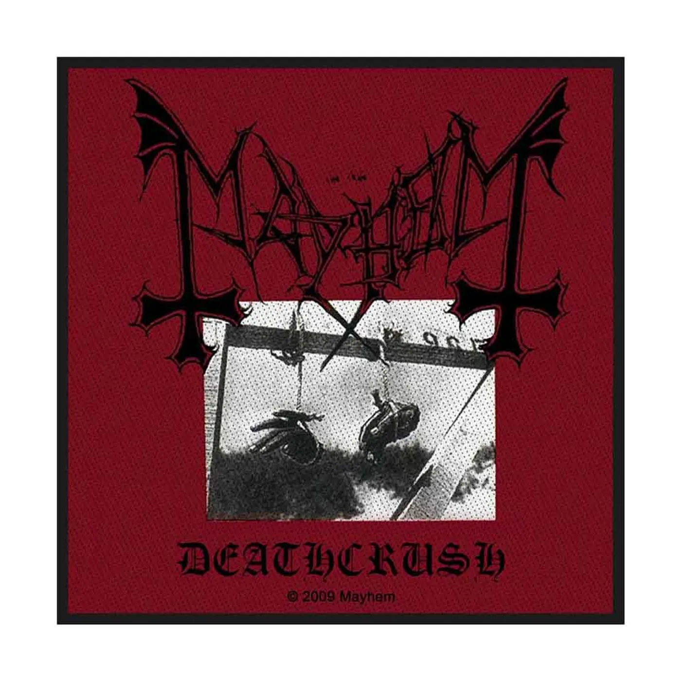 Mayhem Patches-Woven Sew On - Hollywood