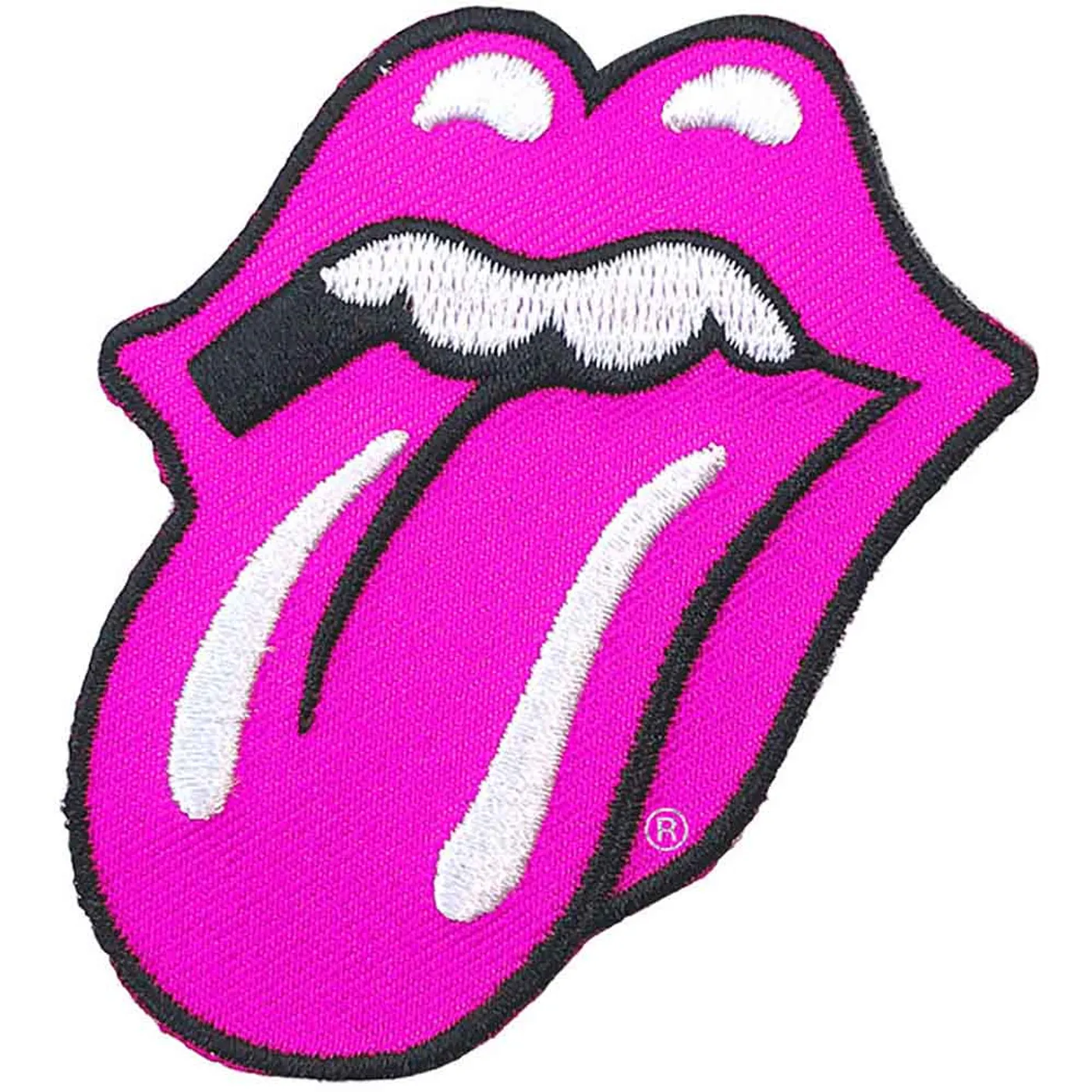 The Rolling Stones Patches-Woven Sew On - Deathbat Cut-Out