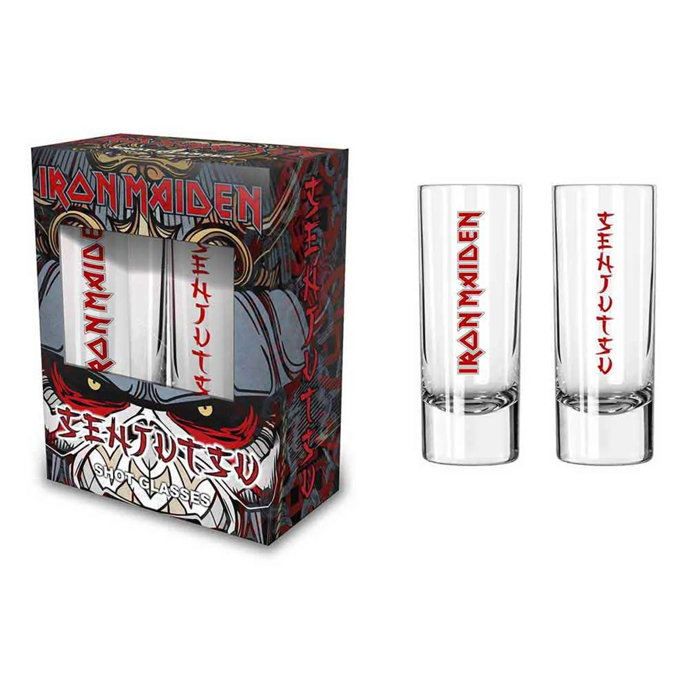 Iron Maiden Shot Glasses - Strike Through