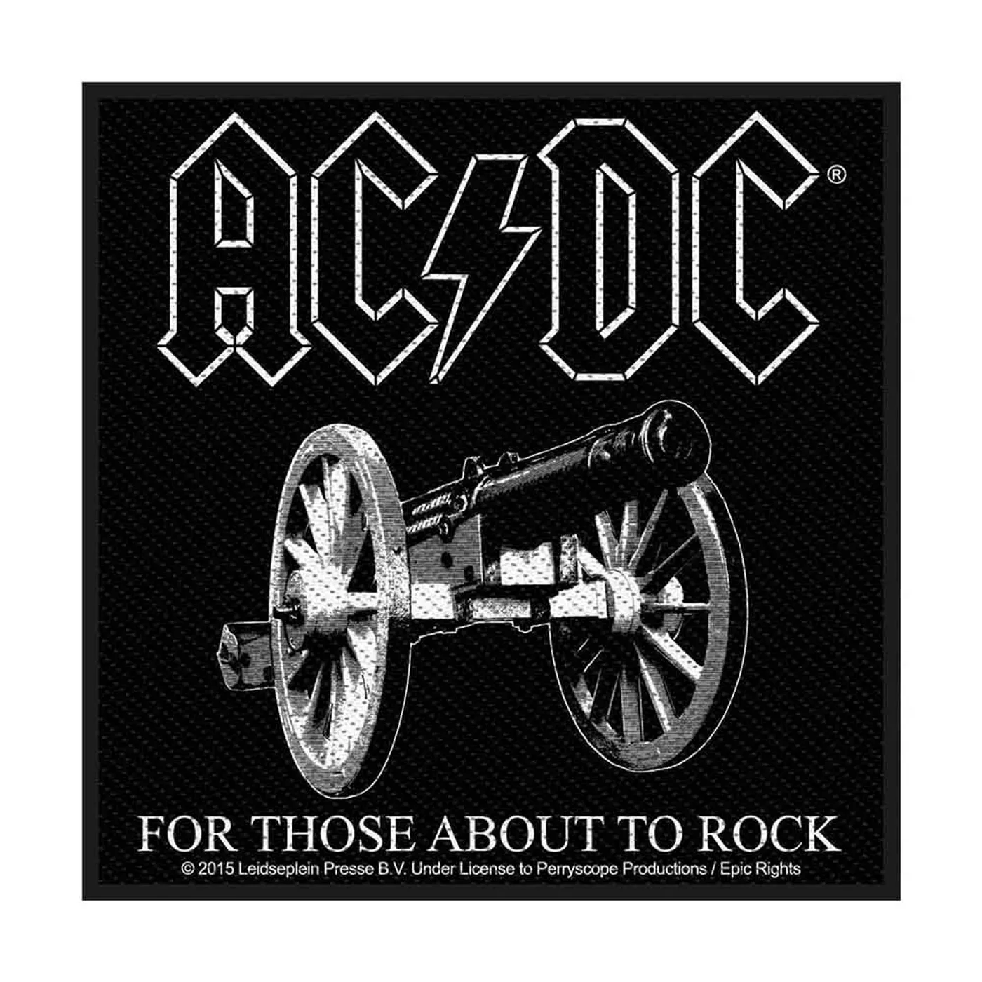 AC/DC Patches-Woven Sew On - Theatre Of Pain