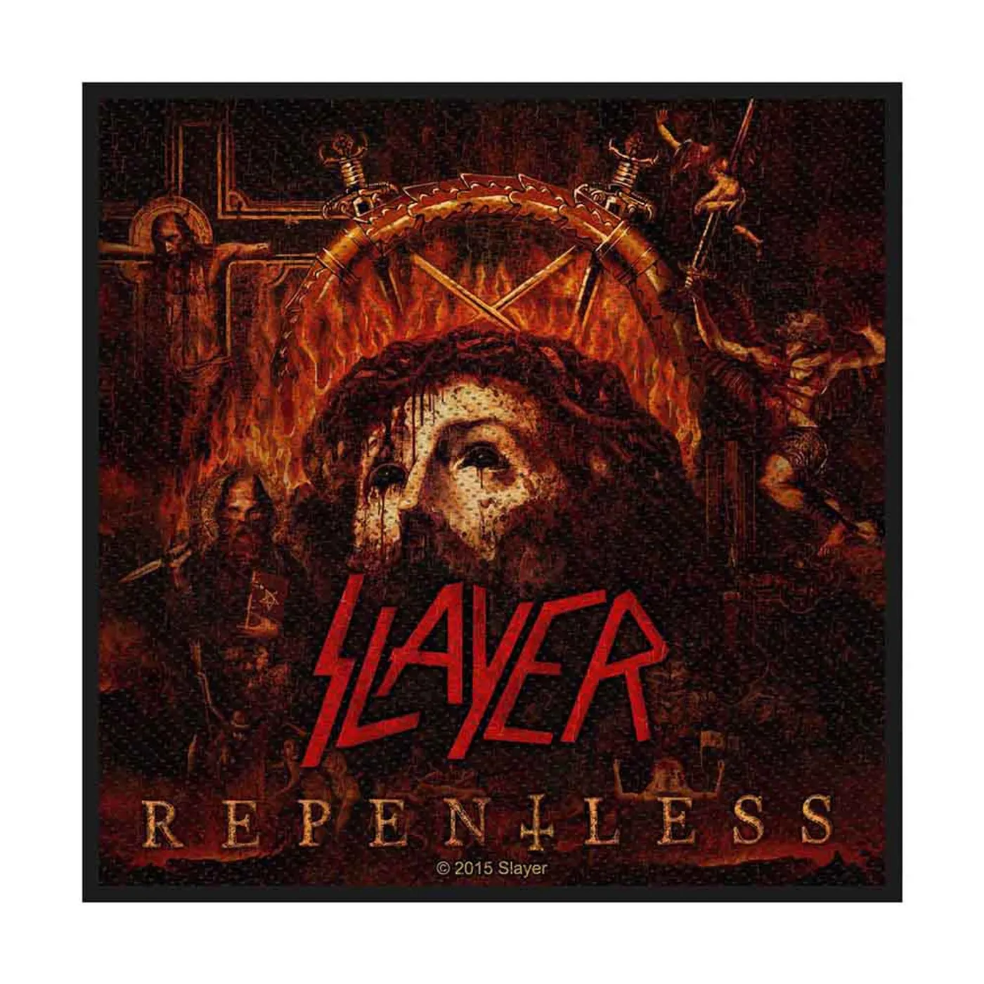 Slayer Patches-Woven Sew On - Hailing From NYC