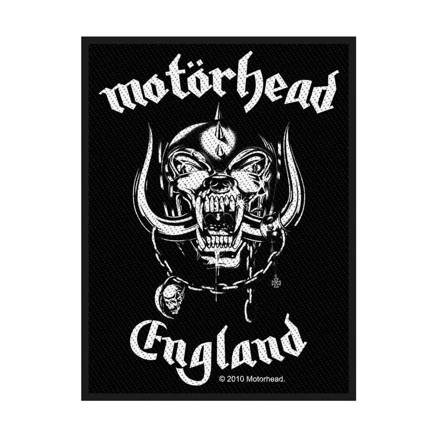 Motörhead Patches-Woven Sew On - Hail To The King