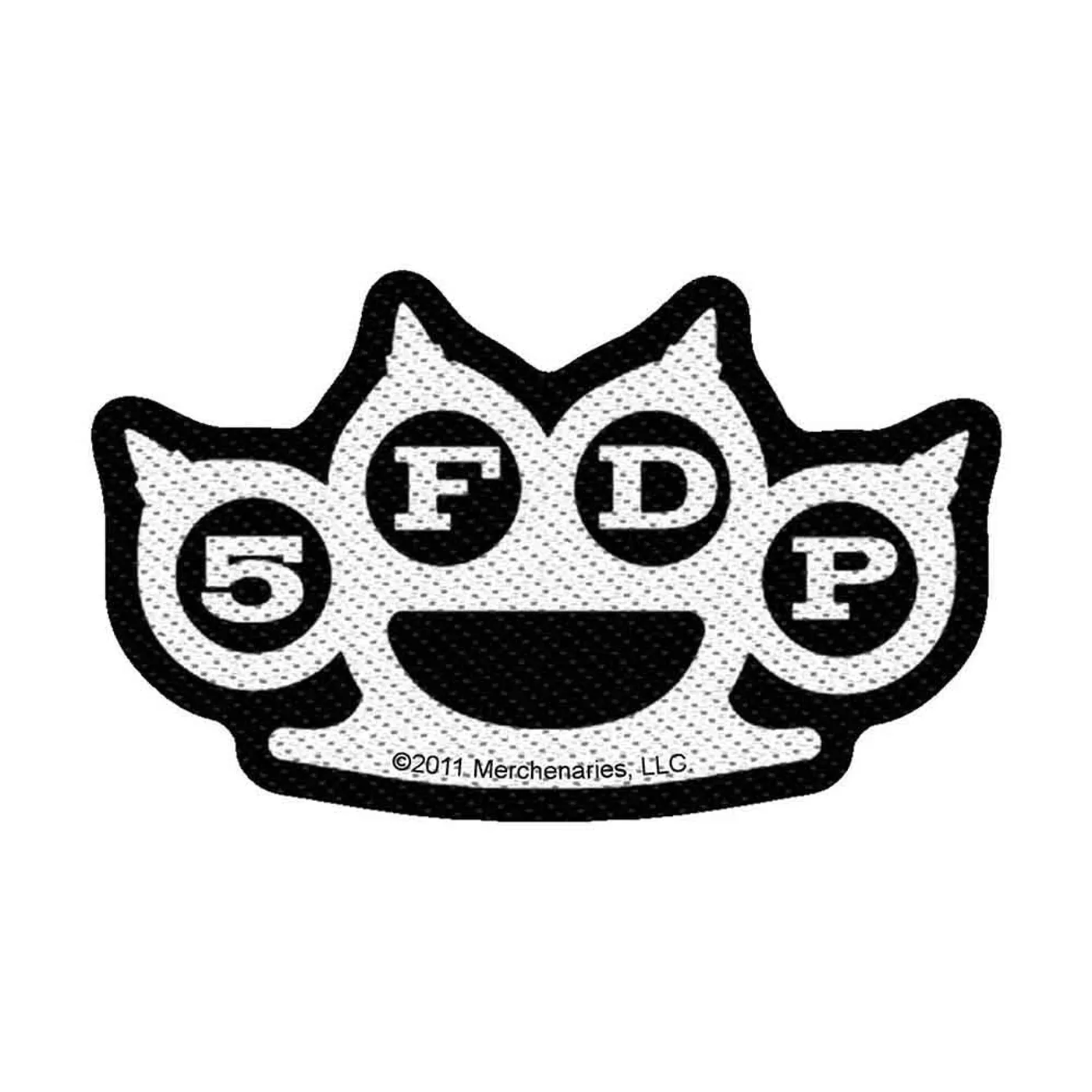 Five Finger Death Punch Patches-Woven Sew On - Lord Of This World