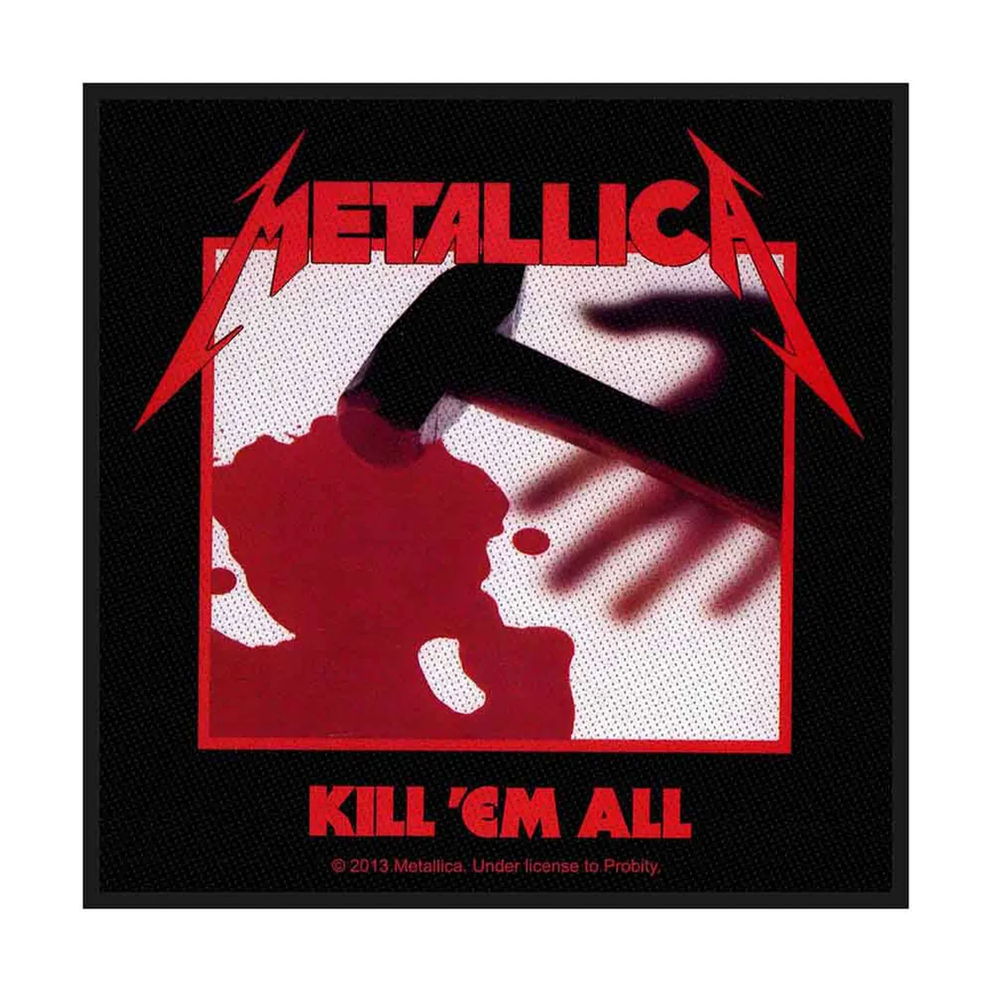 Metallica Patches-Woven Sew On - Cosmic Faces