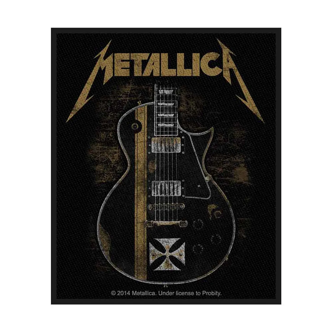 Metallica Patches-Woven Sew On - No Life 'Til Leather