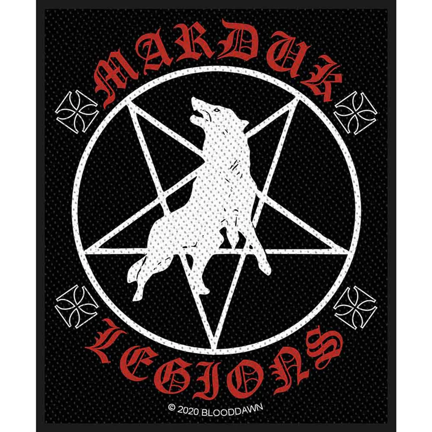 Marduk Patches-Woven Sew On - The Eyes