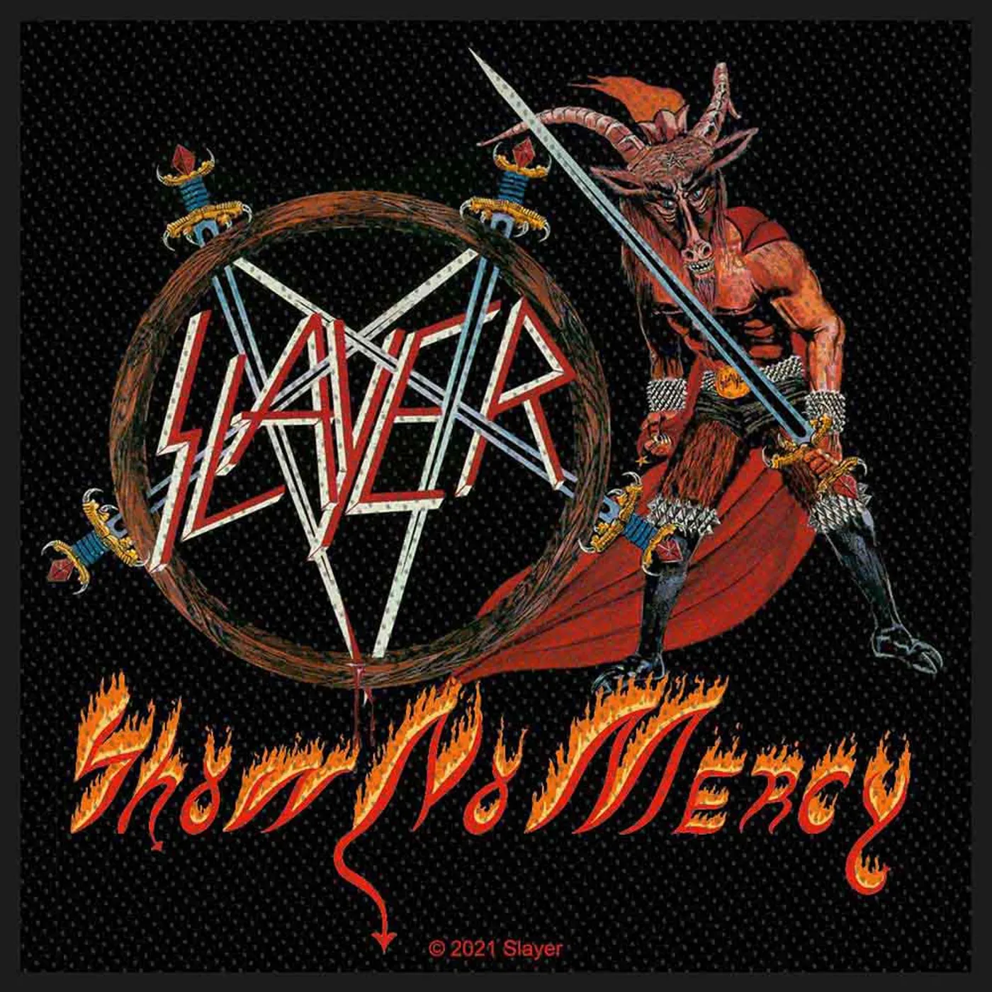 Slayer Patches-Woven Sew On - Dead Return