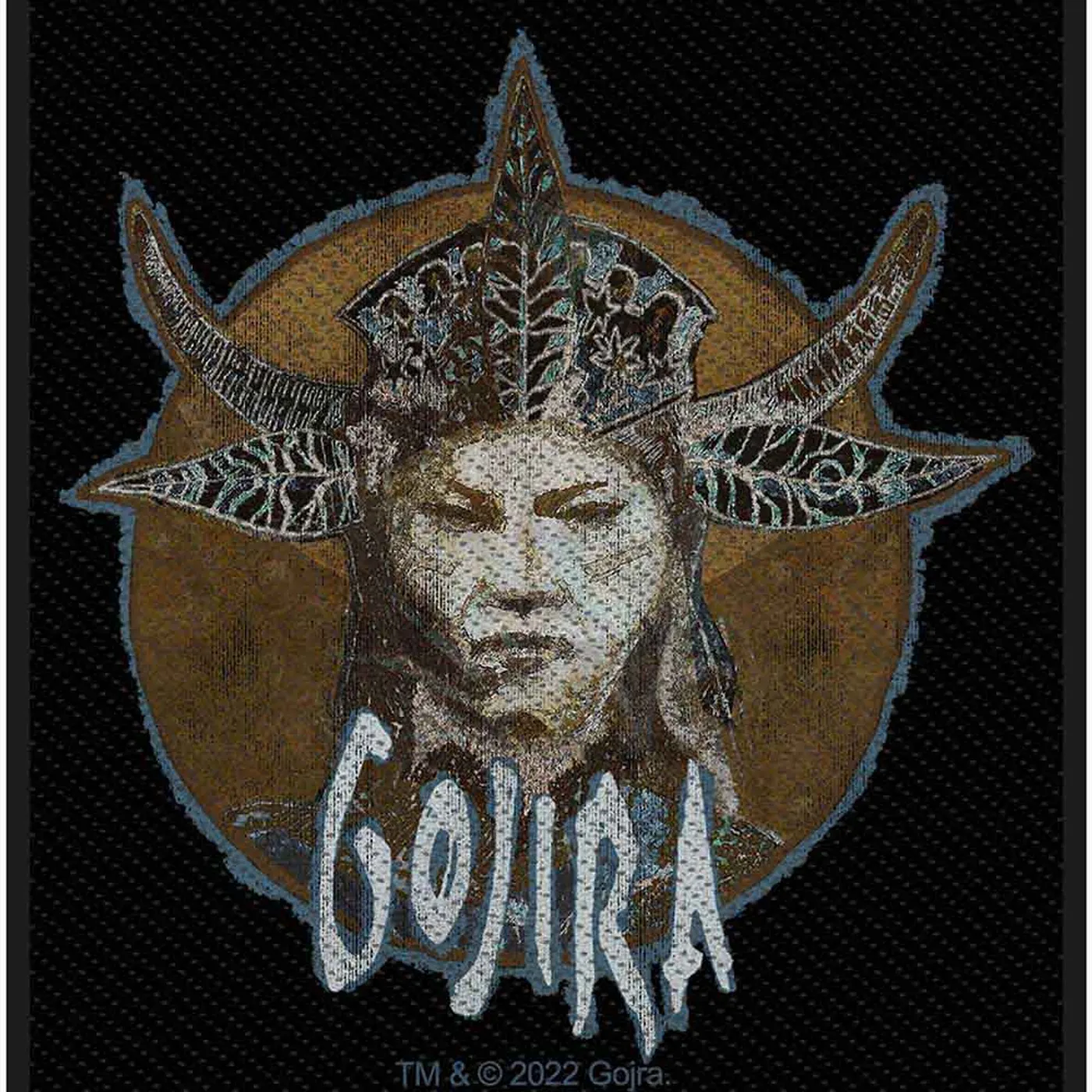 Gojira Patches-Woven Sew On - Harvester Of Sorrow