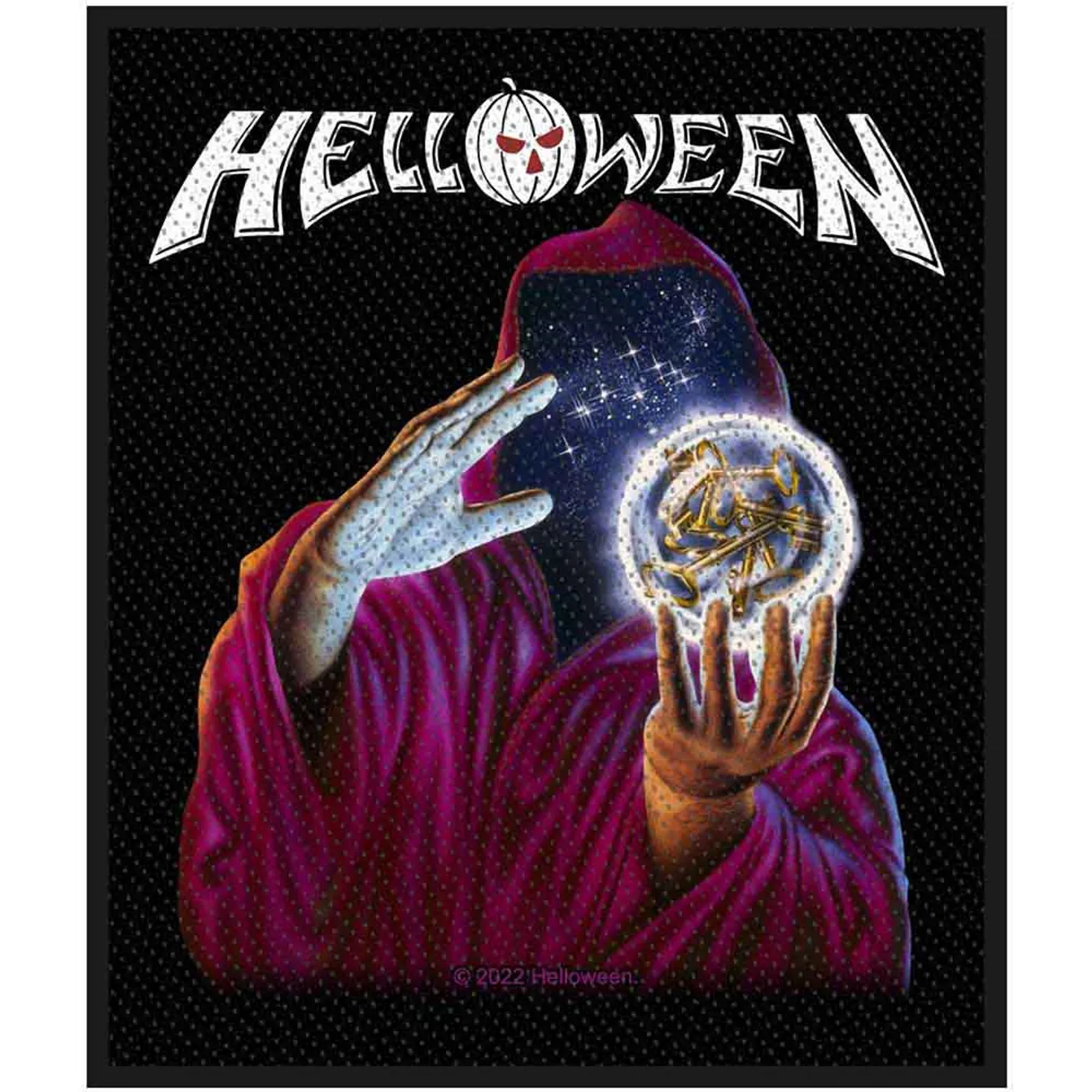 Helloween Patches-Woven Sew On - Hollywood