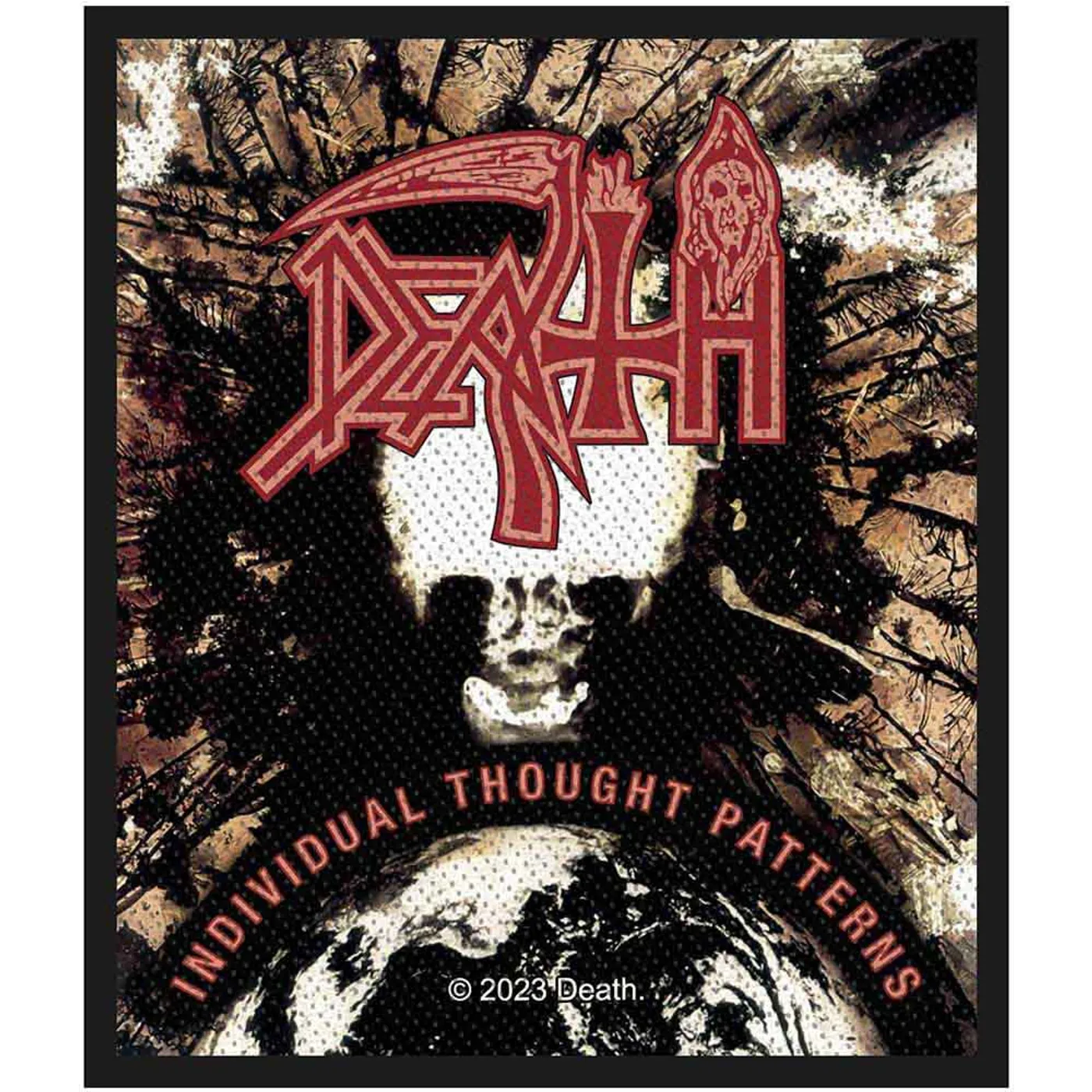 Death Patches-Woven Sew On - Blizzard Of Ozz