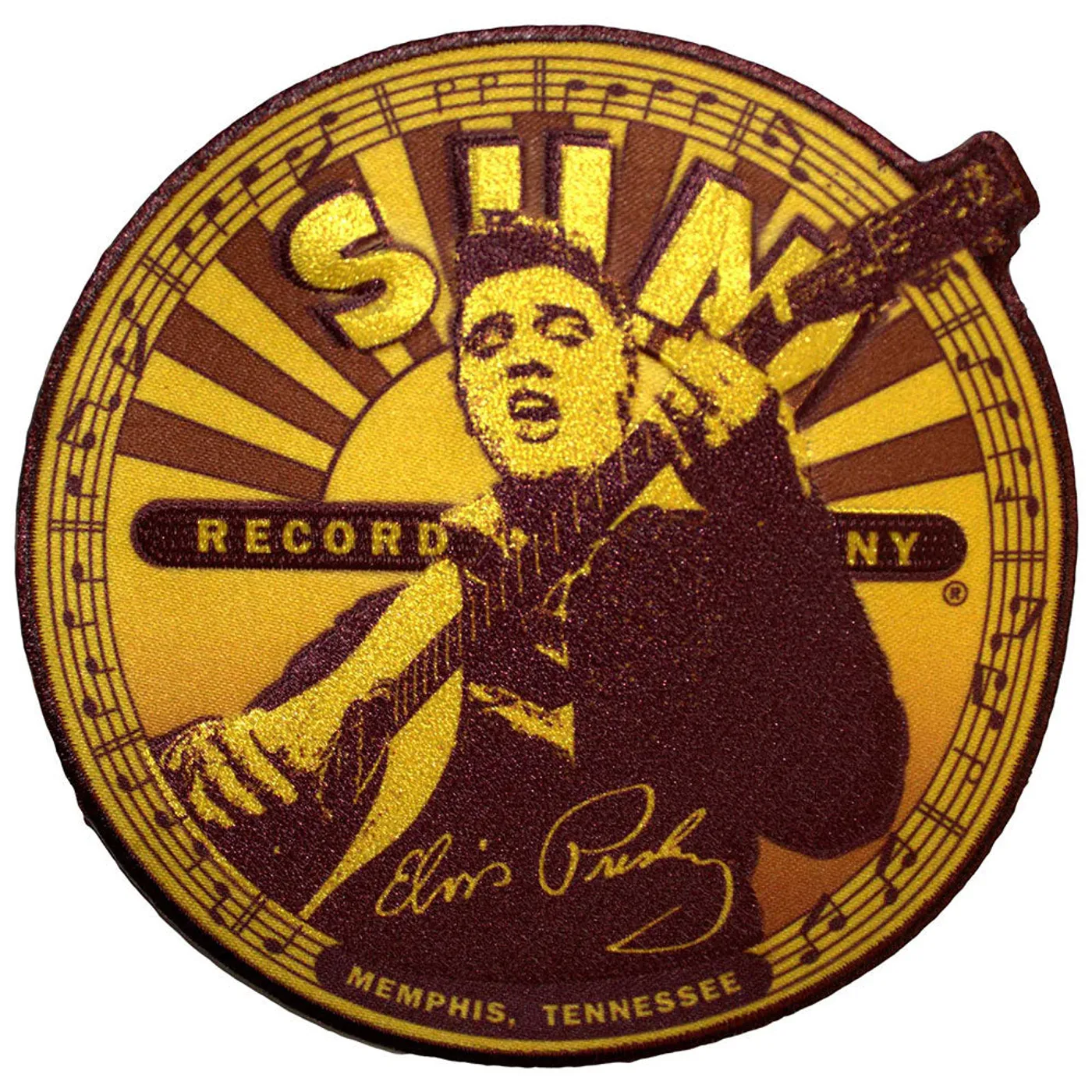 Elvis Presley Patches-Iron On - Bat