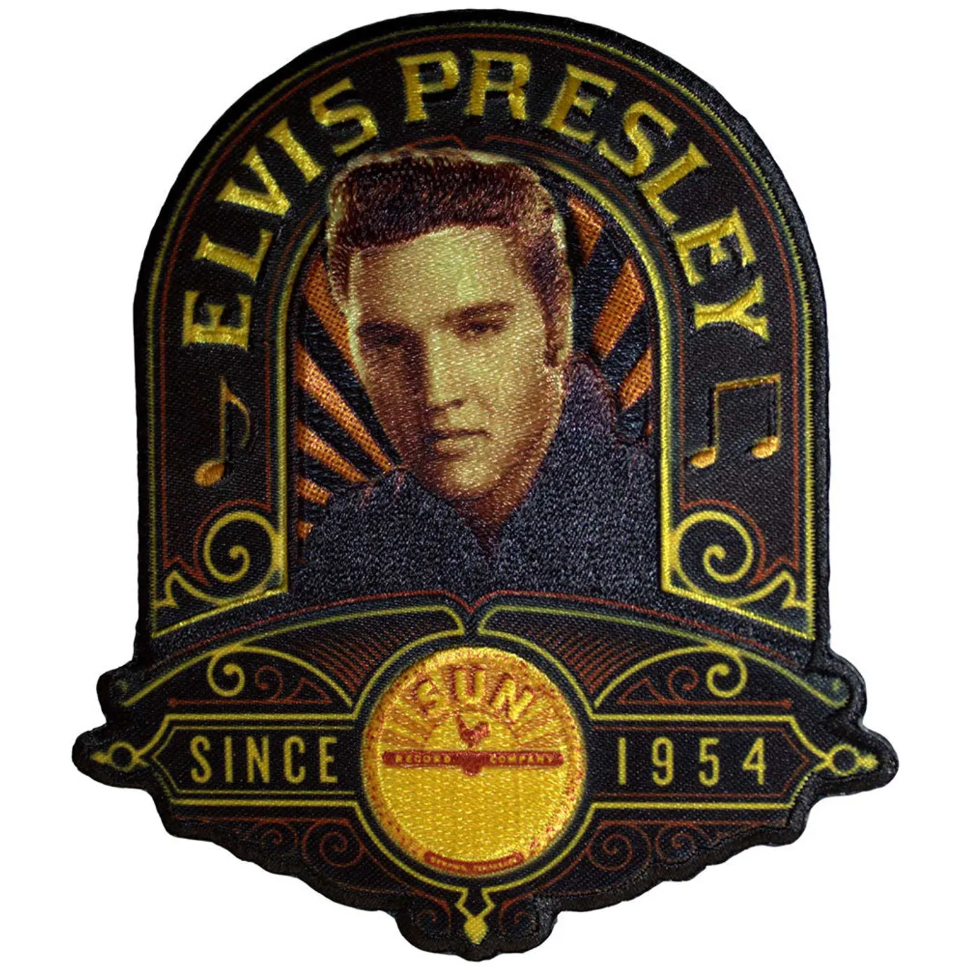 Elvis Presley Patches-Iron On - All Seeing Eye