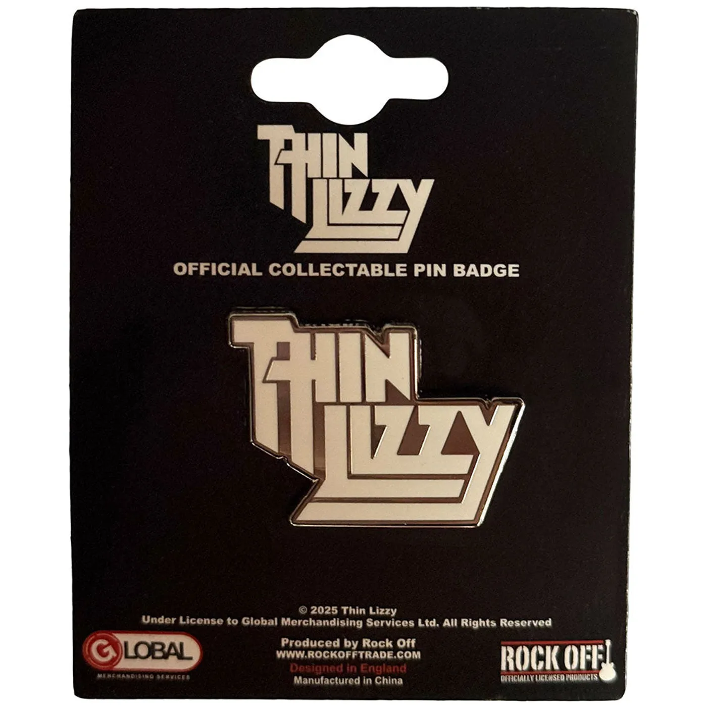 Thin Lizzy Pin Badge - Planet Sigil