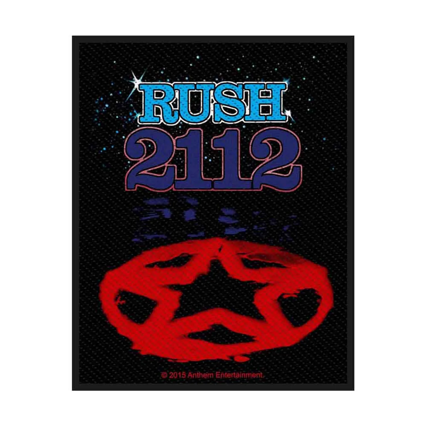 Rush Patches-Woven Sew On - Principle Of Evil Made Flesh