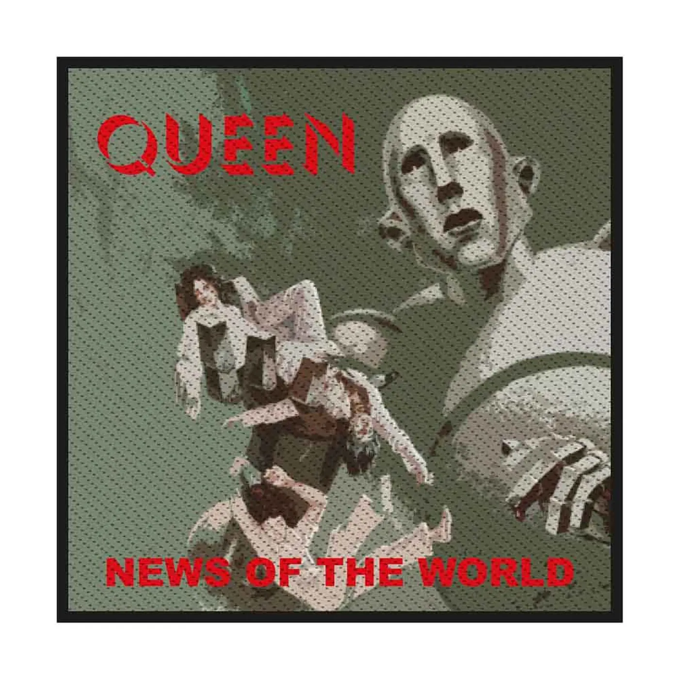 Queen Patches-Woven Sew On - Logo Cut-Out