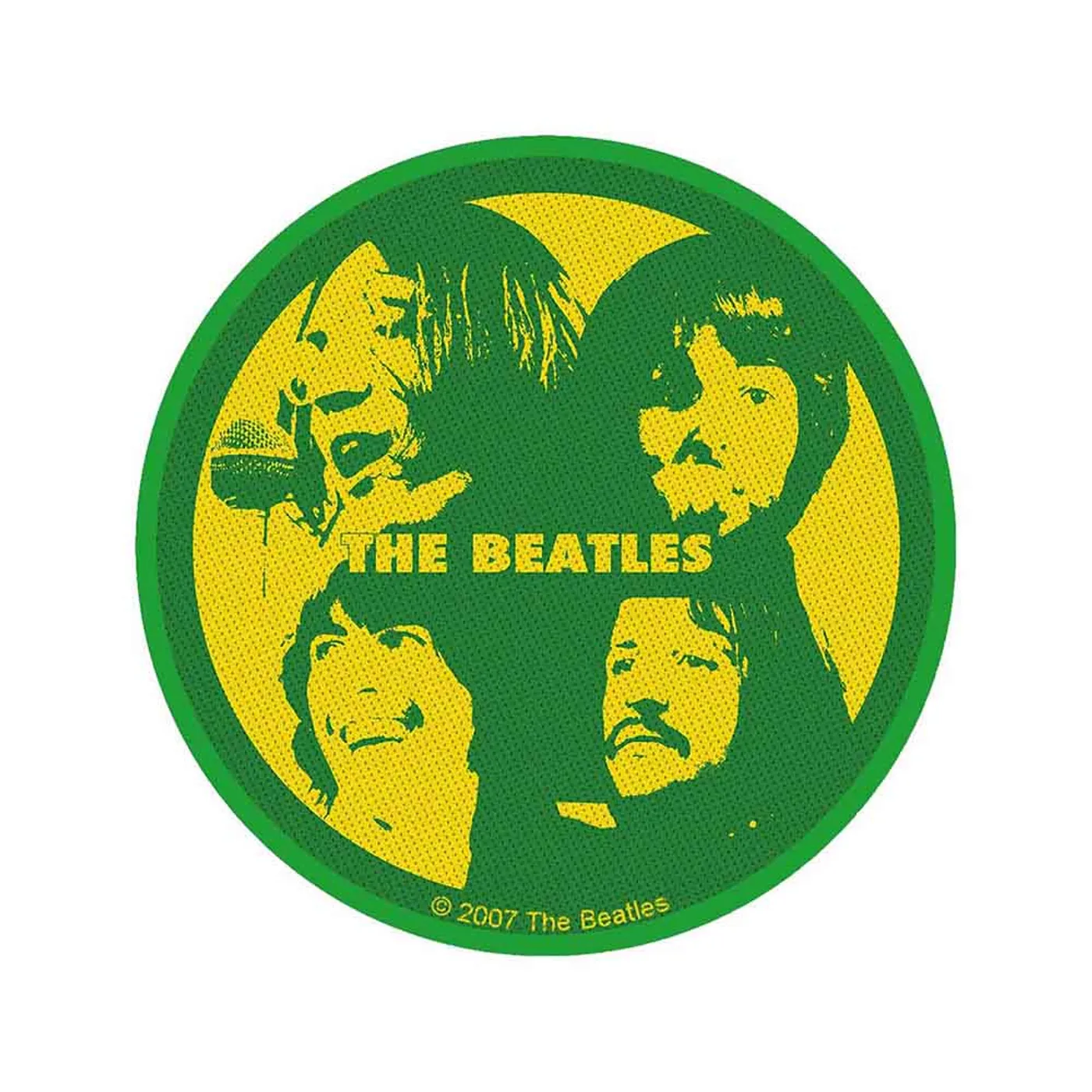 The Beatles Patches-Woven Sew On - Guitars