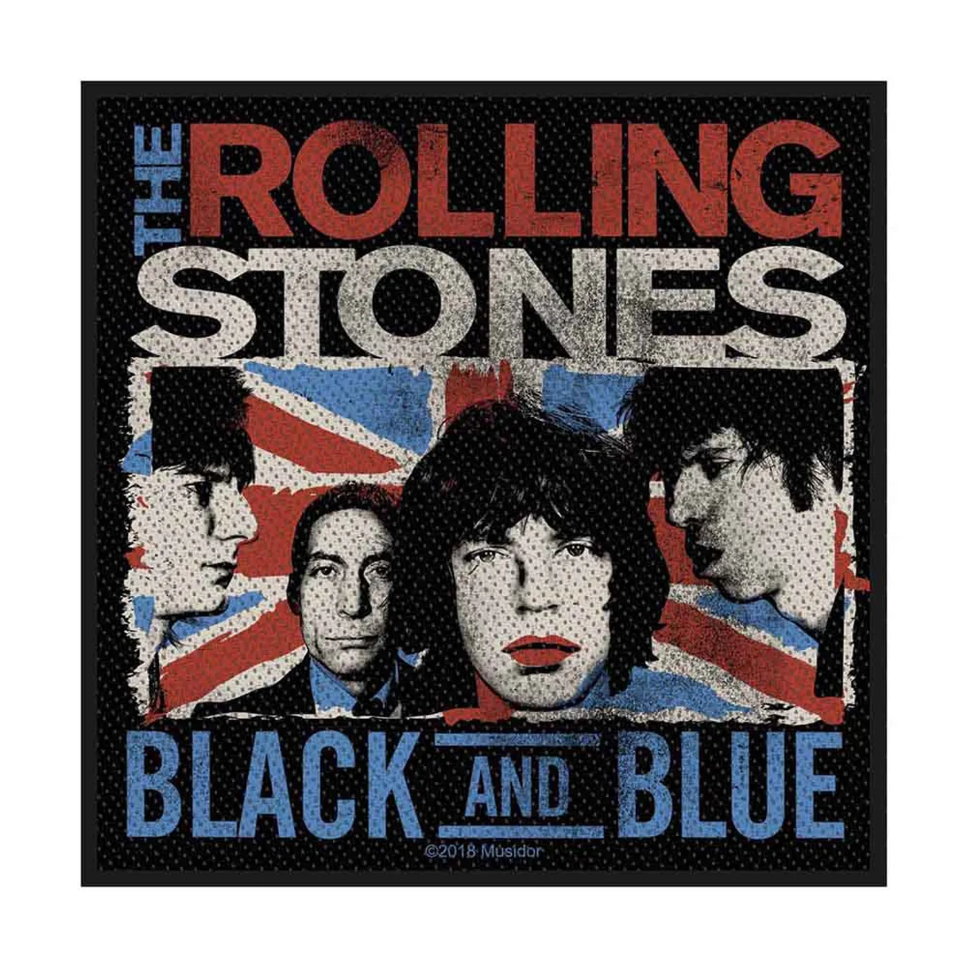 The Rolling Stones Patches-Woven Sew On - Ategnatos