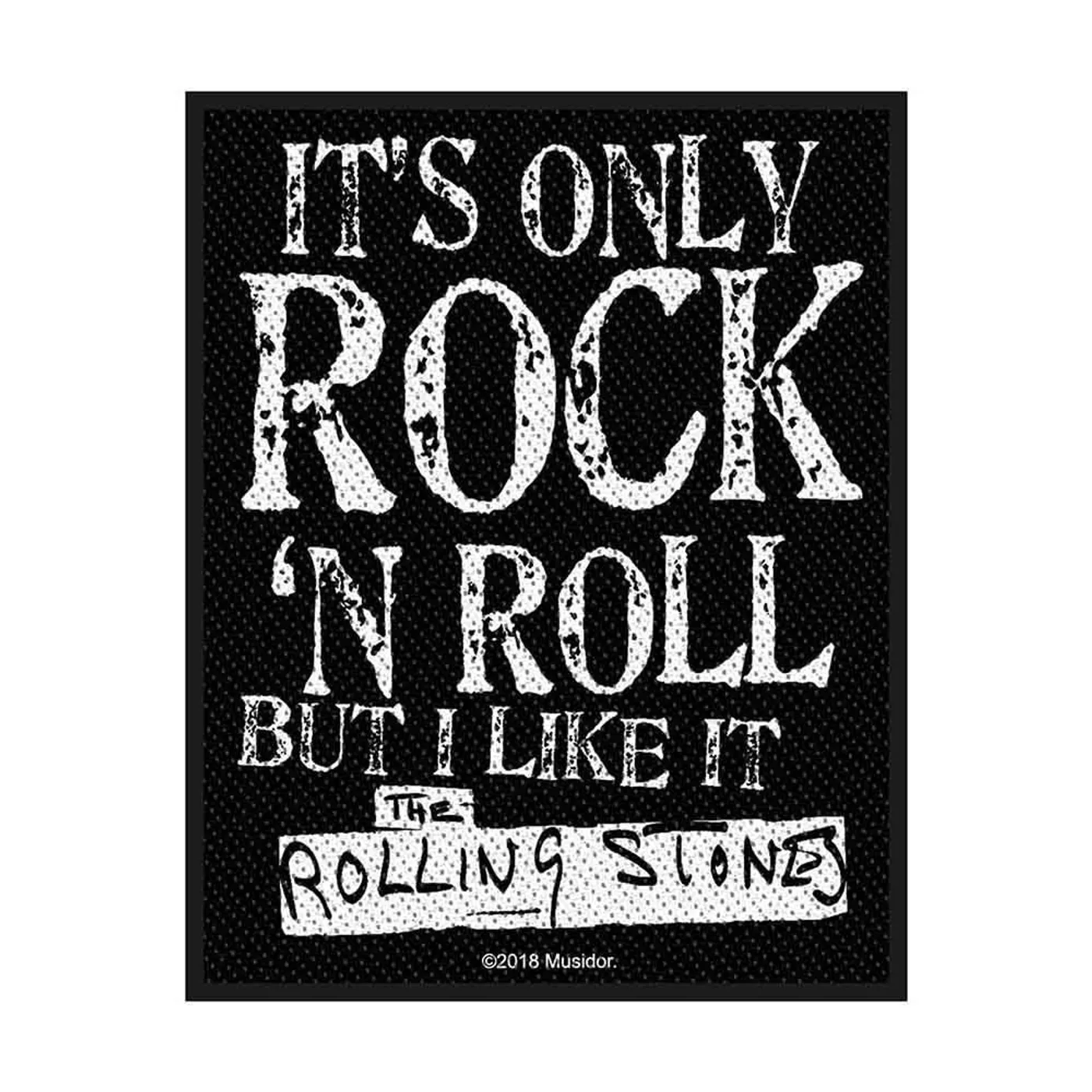 The Rolling Stones Patches-Woven Sew On - Old Star