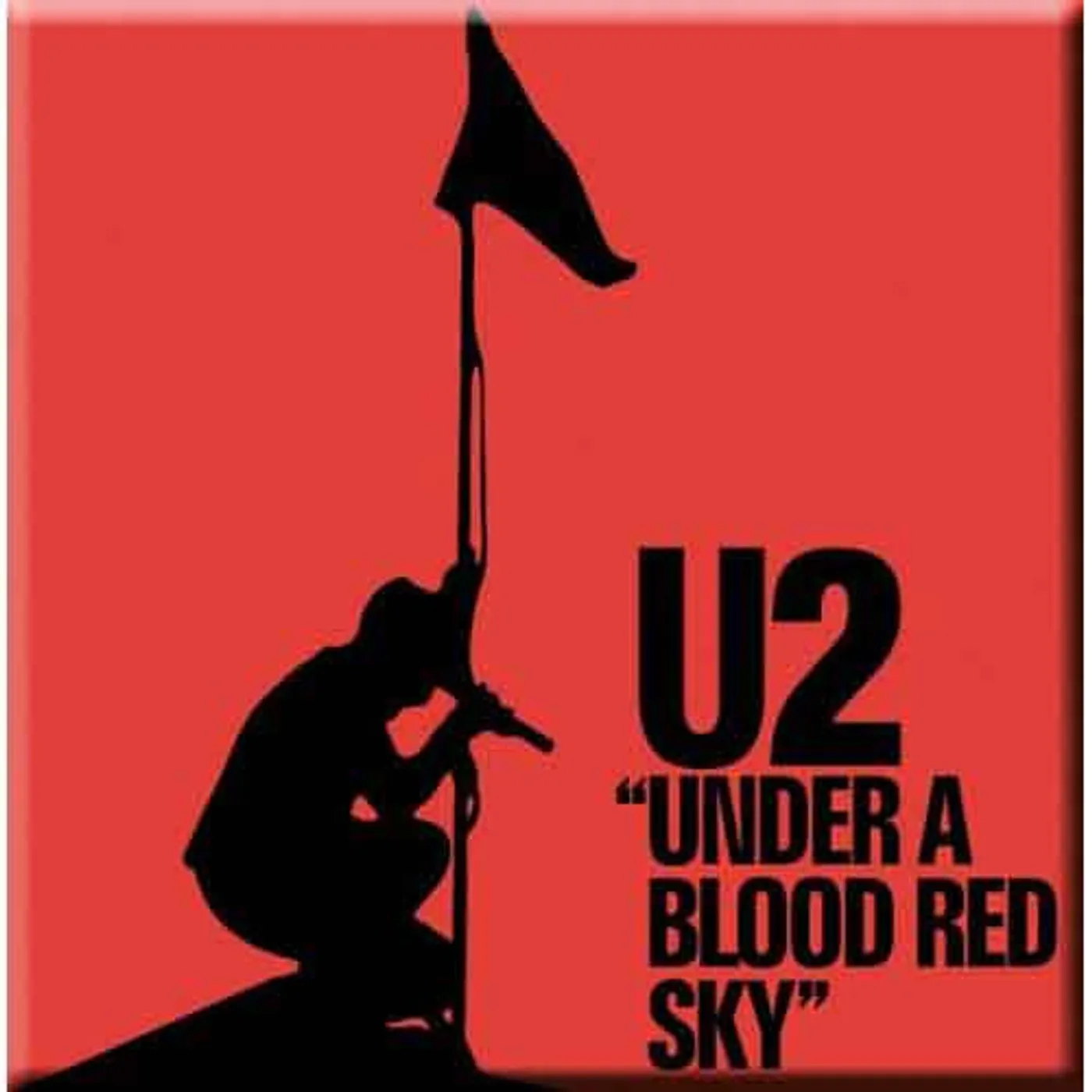 U2 Fridge Magnets - Red Portraits