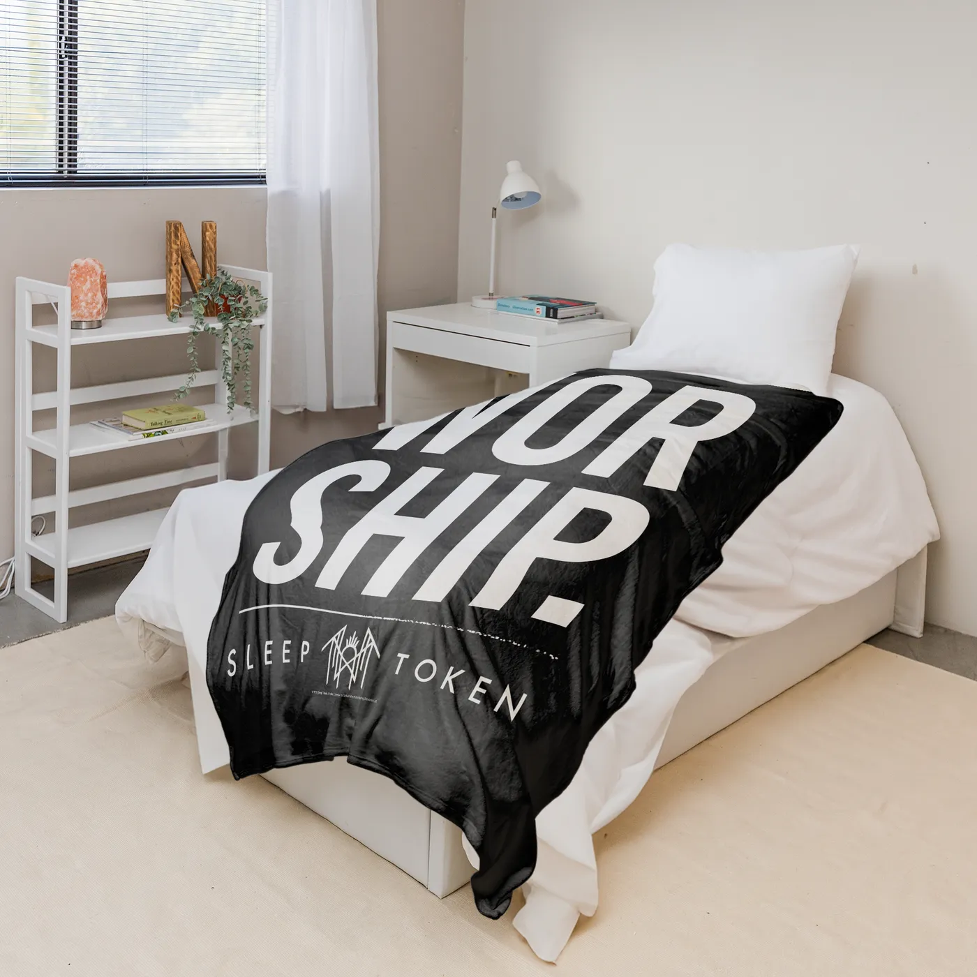 Rocksax Sleep Token Sherpa Fleece Blanket - Worship