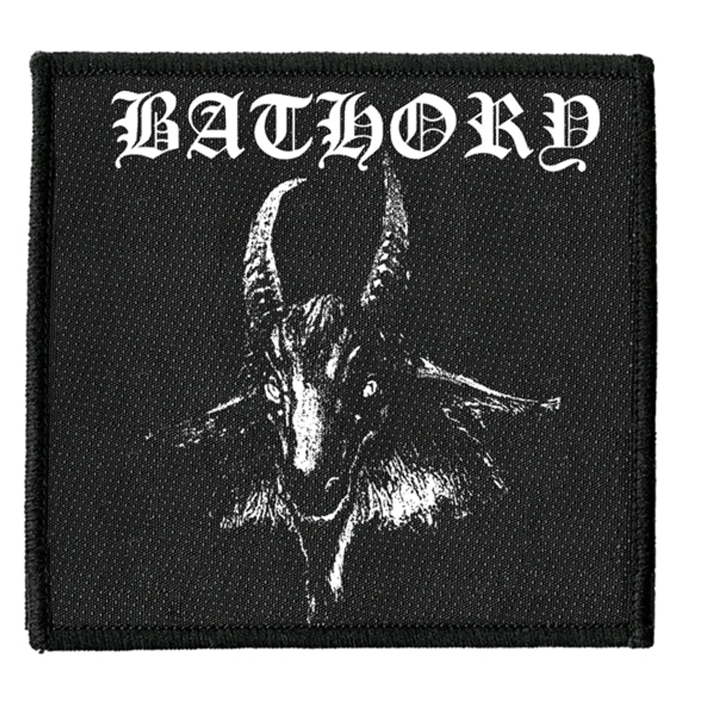 Bathory Sew-On Patch - Goat (Square)
