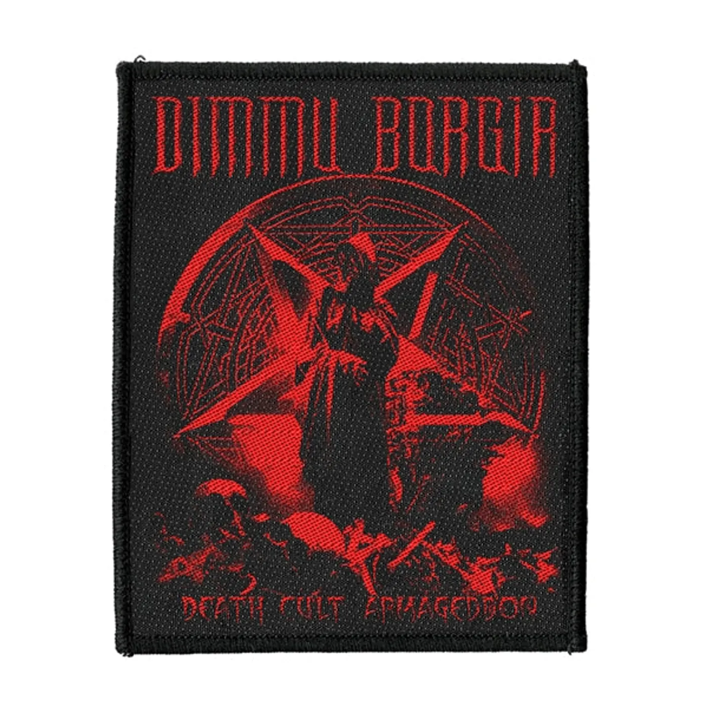 Dimmu Borgir Sew-On Patch - Death Cult Armageddon (Red)