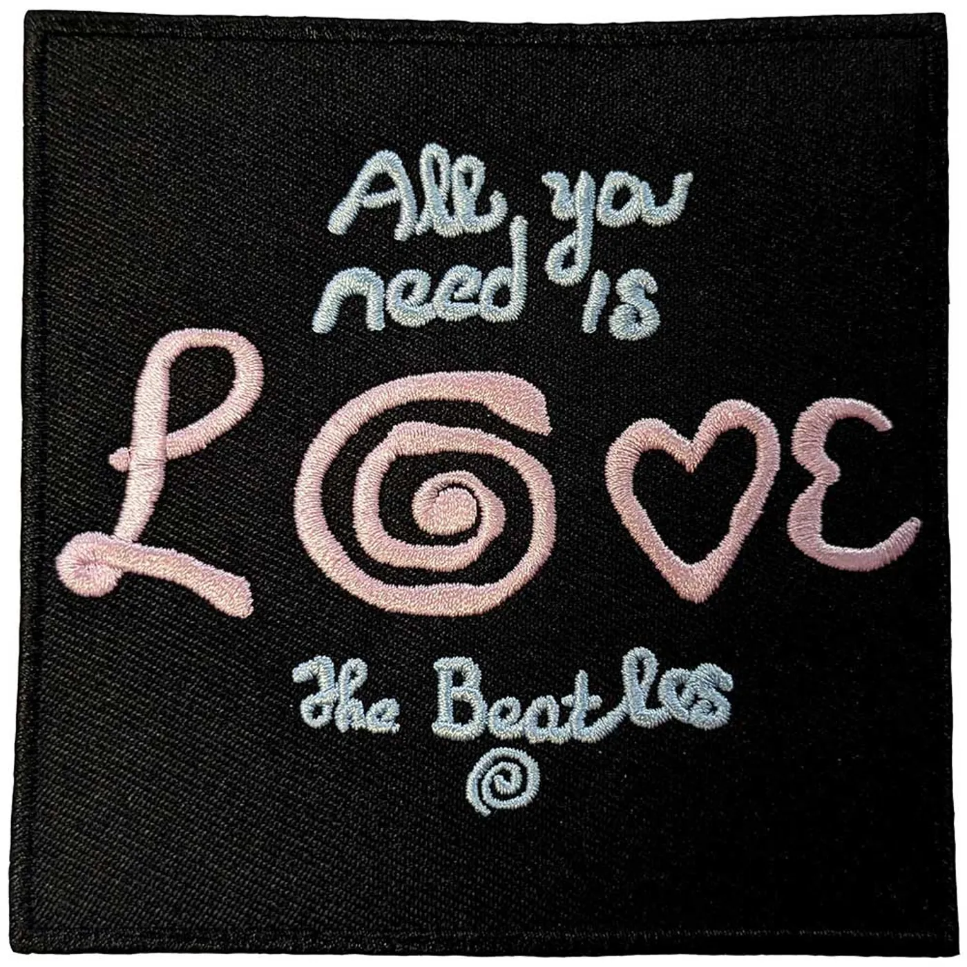 The Beatles Patches - Iron On - All You Need Is Love