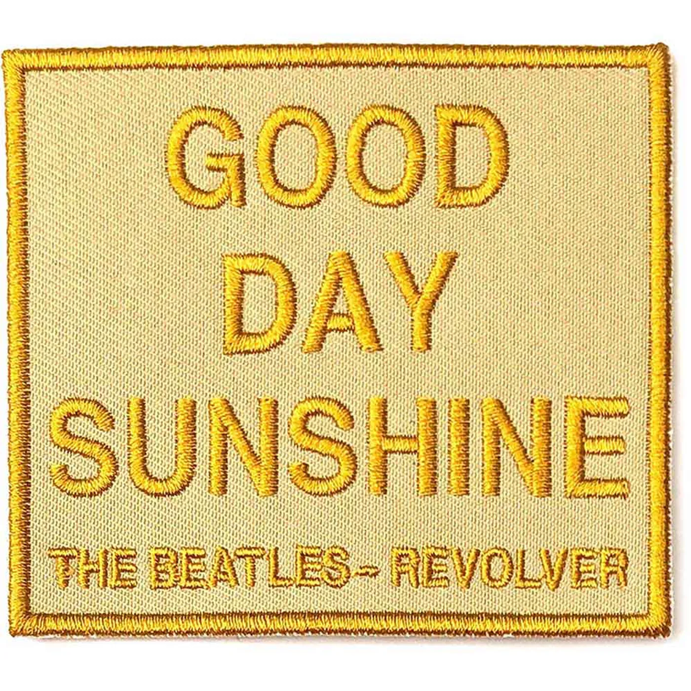 The Beatles Patches - Woven Sew On - Good Day Sunshine
