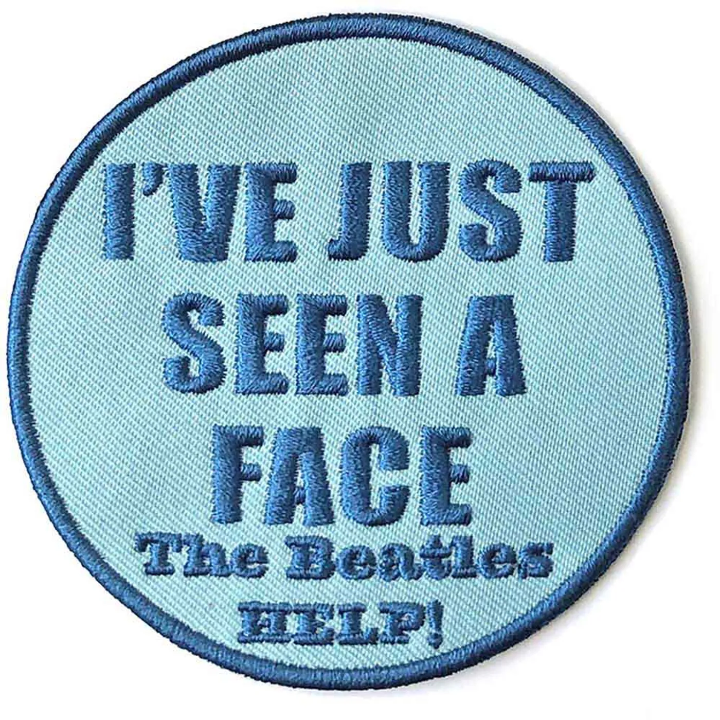 The Beatles Patches - Woven Sew On - I've Just Seen A Face