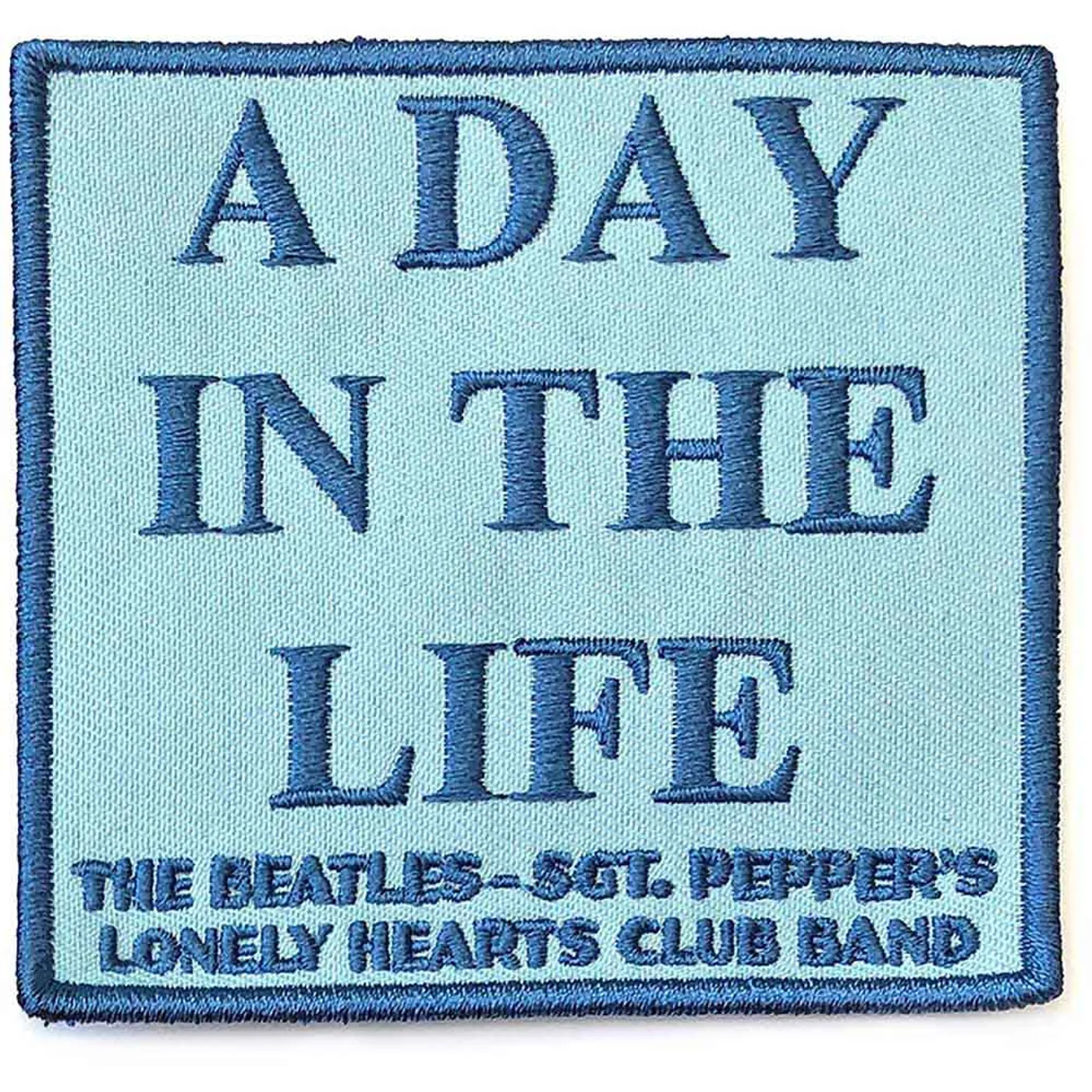 The Beatles Patches - Woven Sew On - A Day In The Life