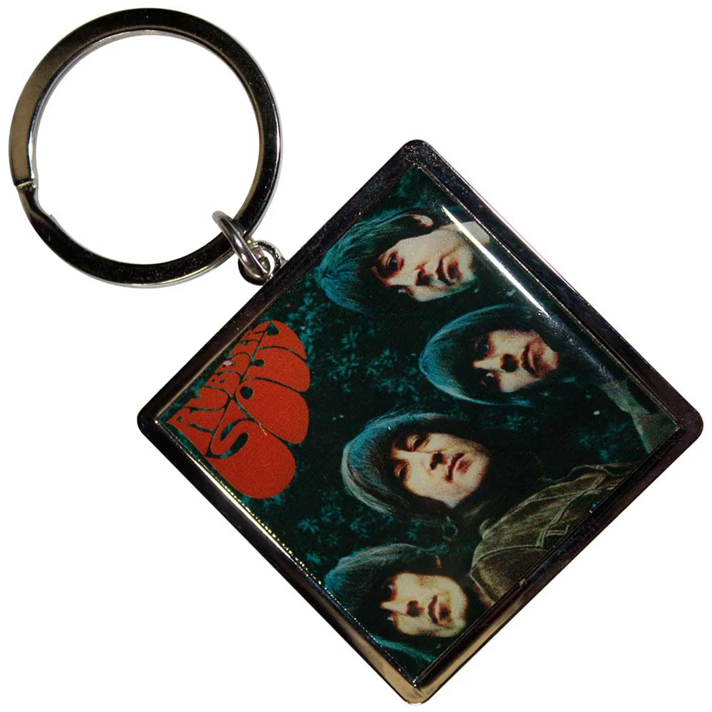 The Beatles Standard Keychains - Rubber Soul Album Photo Print