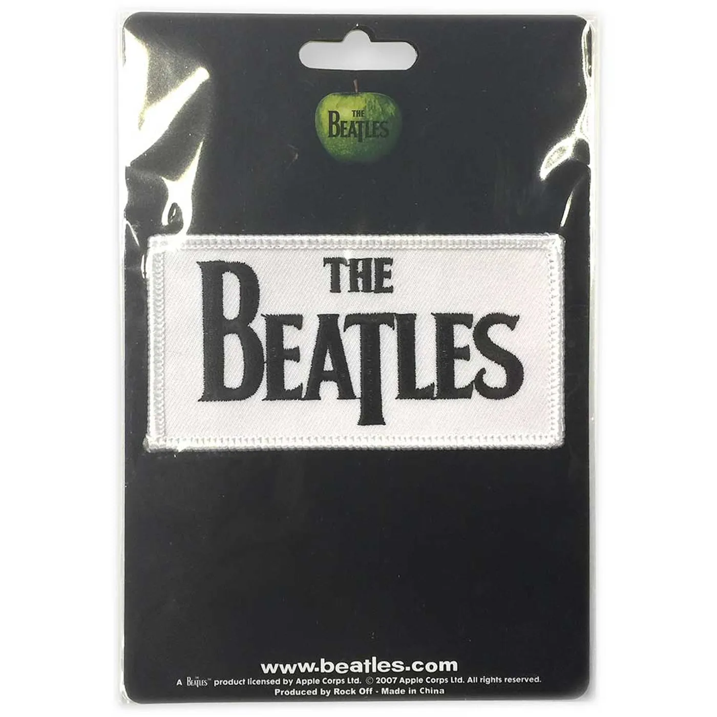 The Beatles Patches - Woven Sew On - Drop T Logo Woven Print