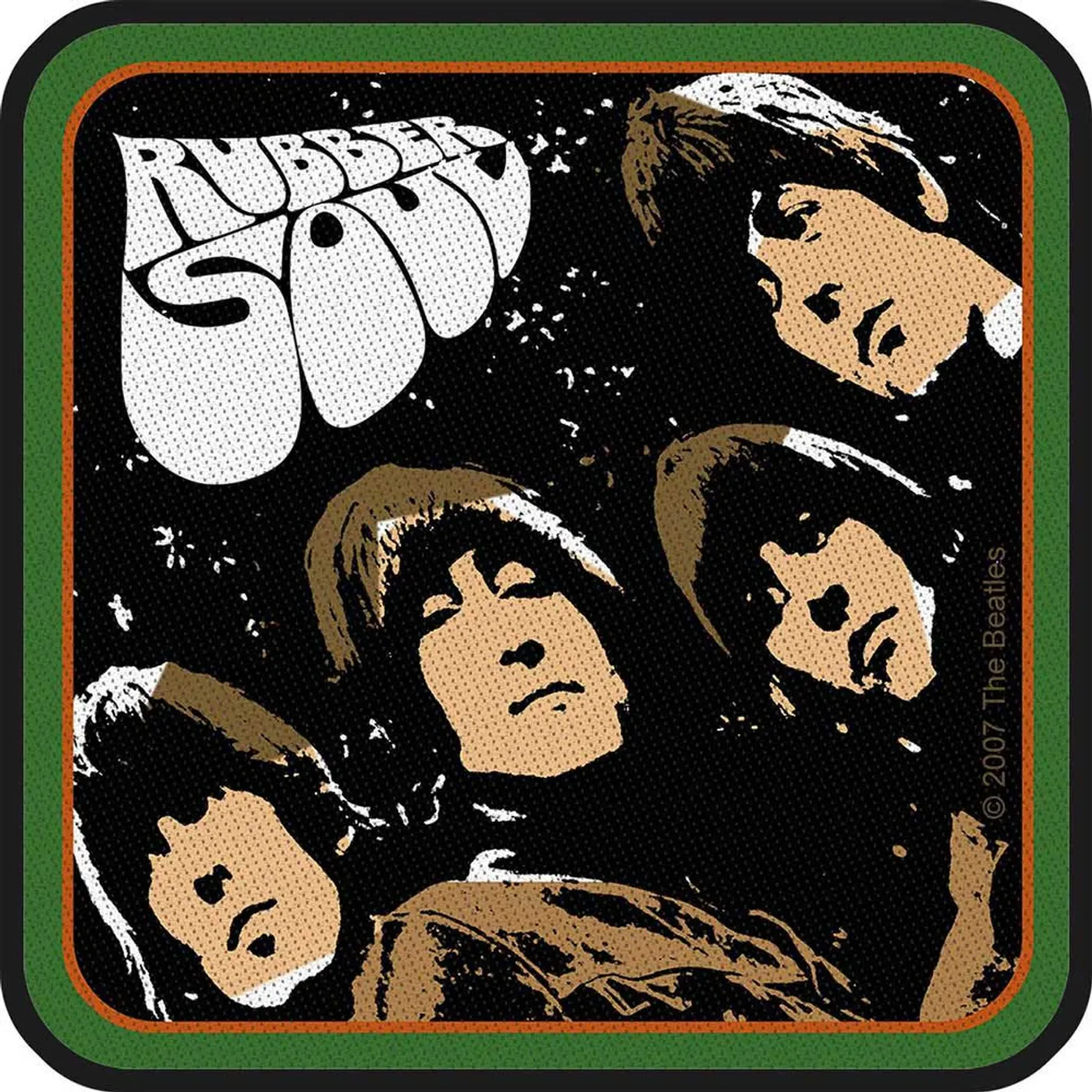 The Beatles Patches - Iron On - Rubber Soul Album
