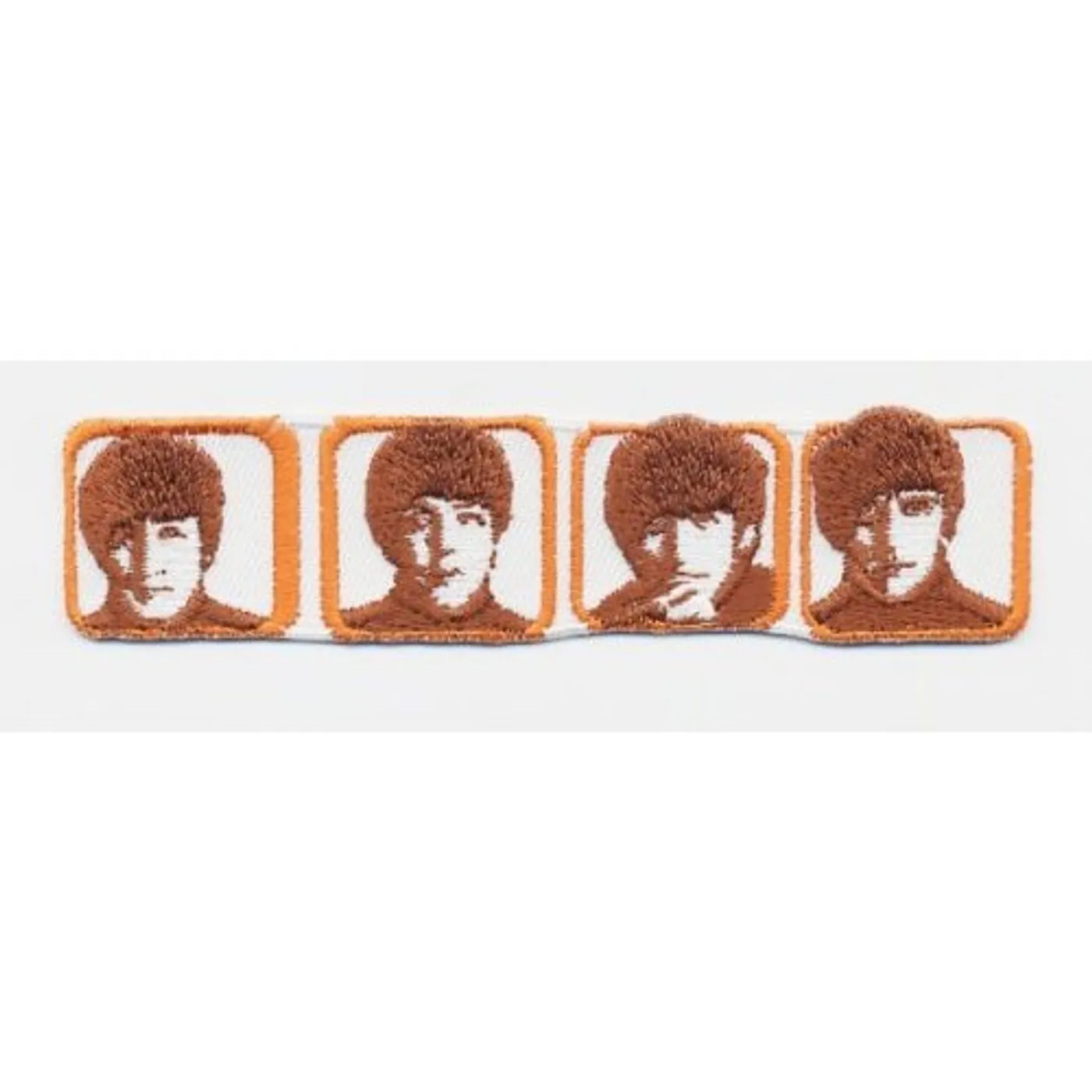 The Beatles Patches - Iron On - Heads In Boxes