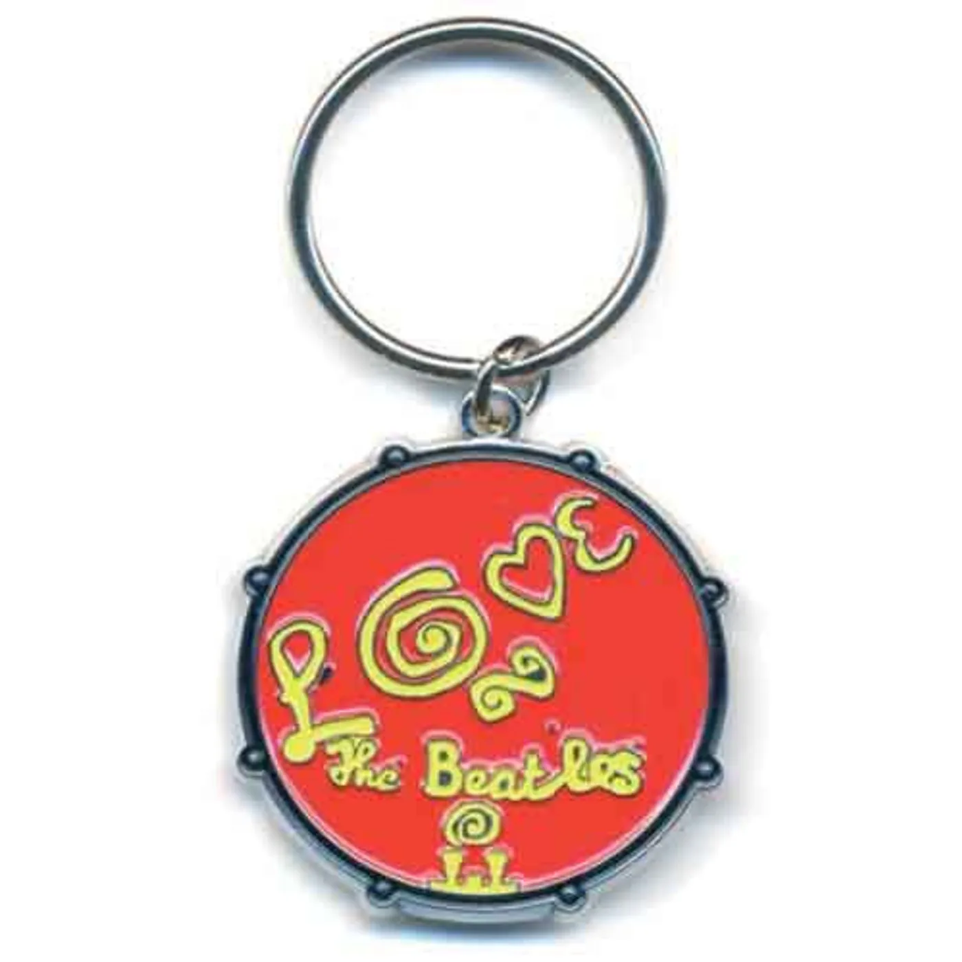 The Beatles Standard Keychains - Love Drum