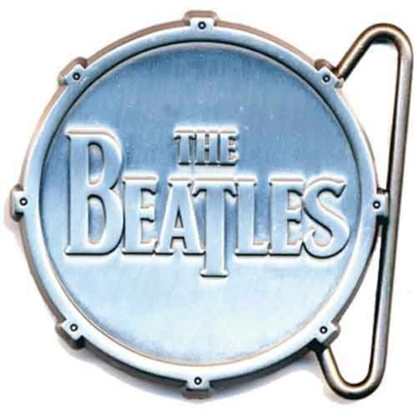 The Beatles Belt Buckles - All Metal Drum