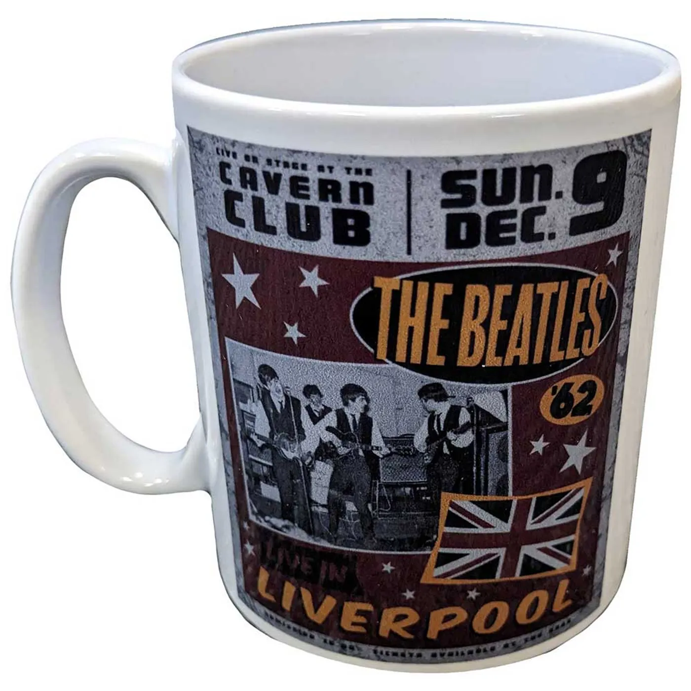 The Beatles Unboxed Mugs Std - Live In Liverpool