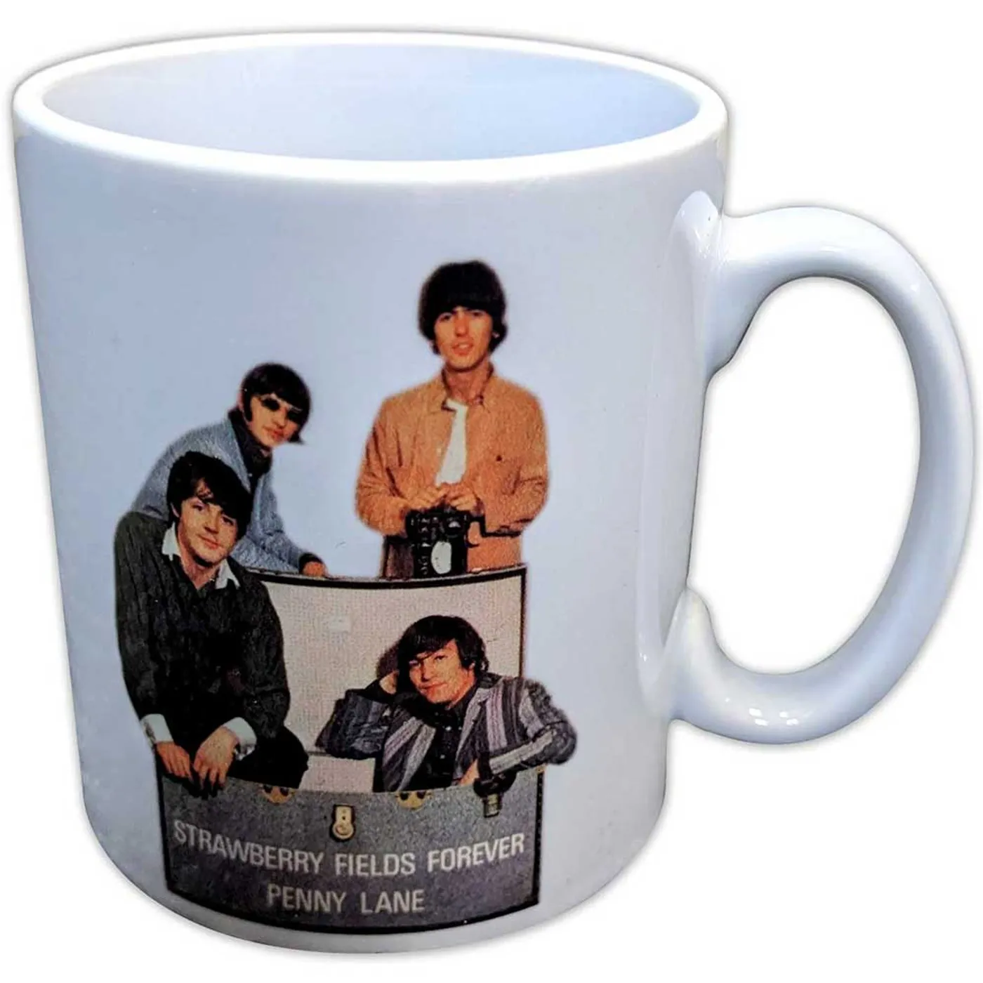 The Beatles Unboxed Mugs Std - Strawberry Fields/Penny Lane Photo