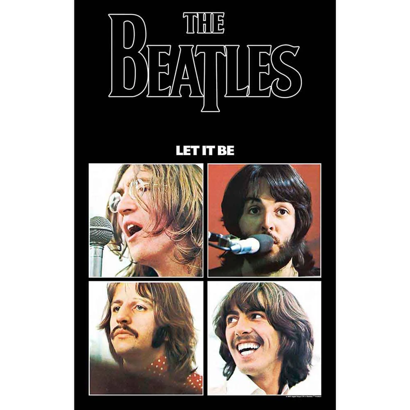 The Beatles Posters - Textile - Let It Be