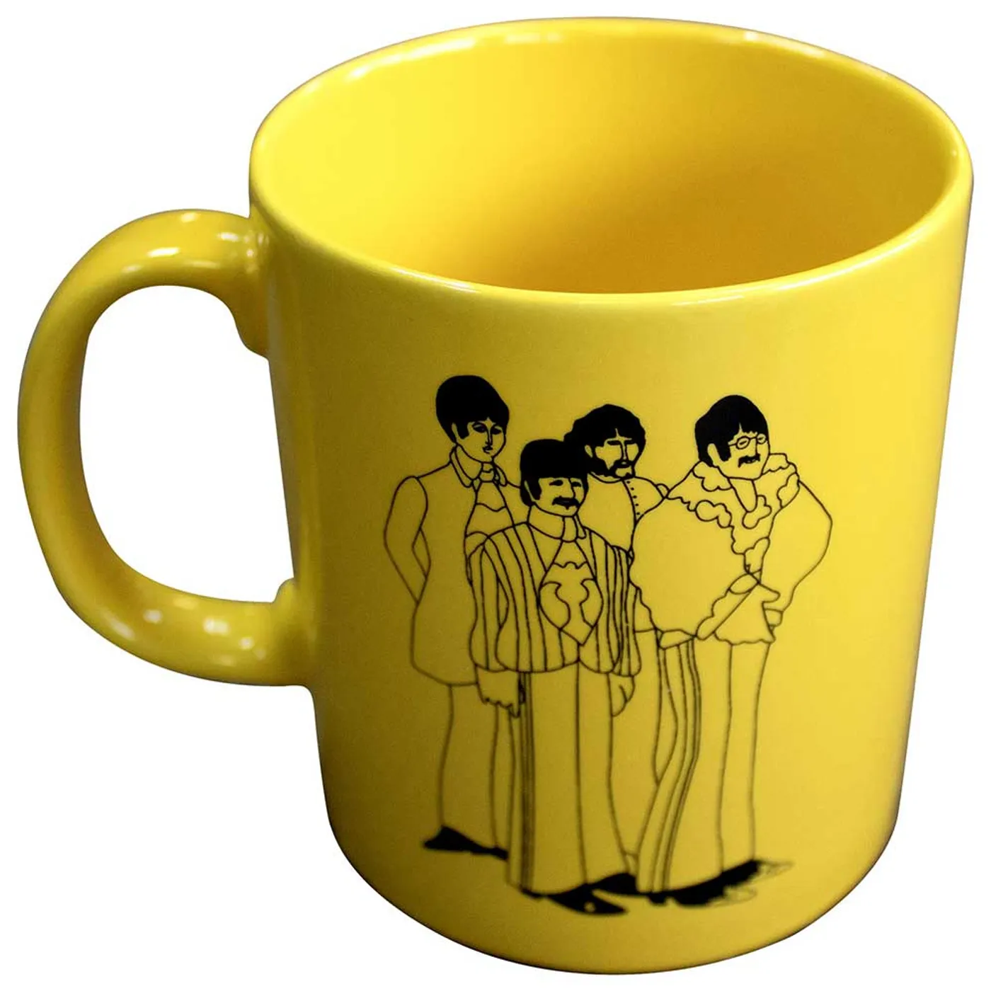 The Beatles Unboxed Mugs Std - Yellow Submarine Band Outlines