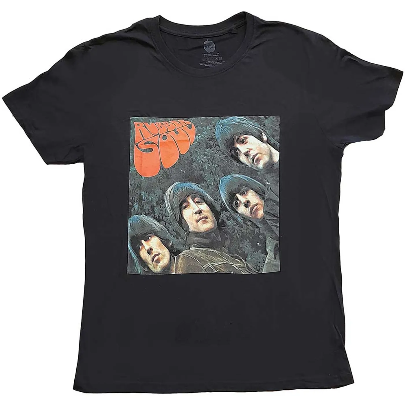 The Beatles Woman's T Shirt - Rubber Soul Album Cover