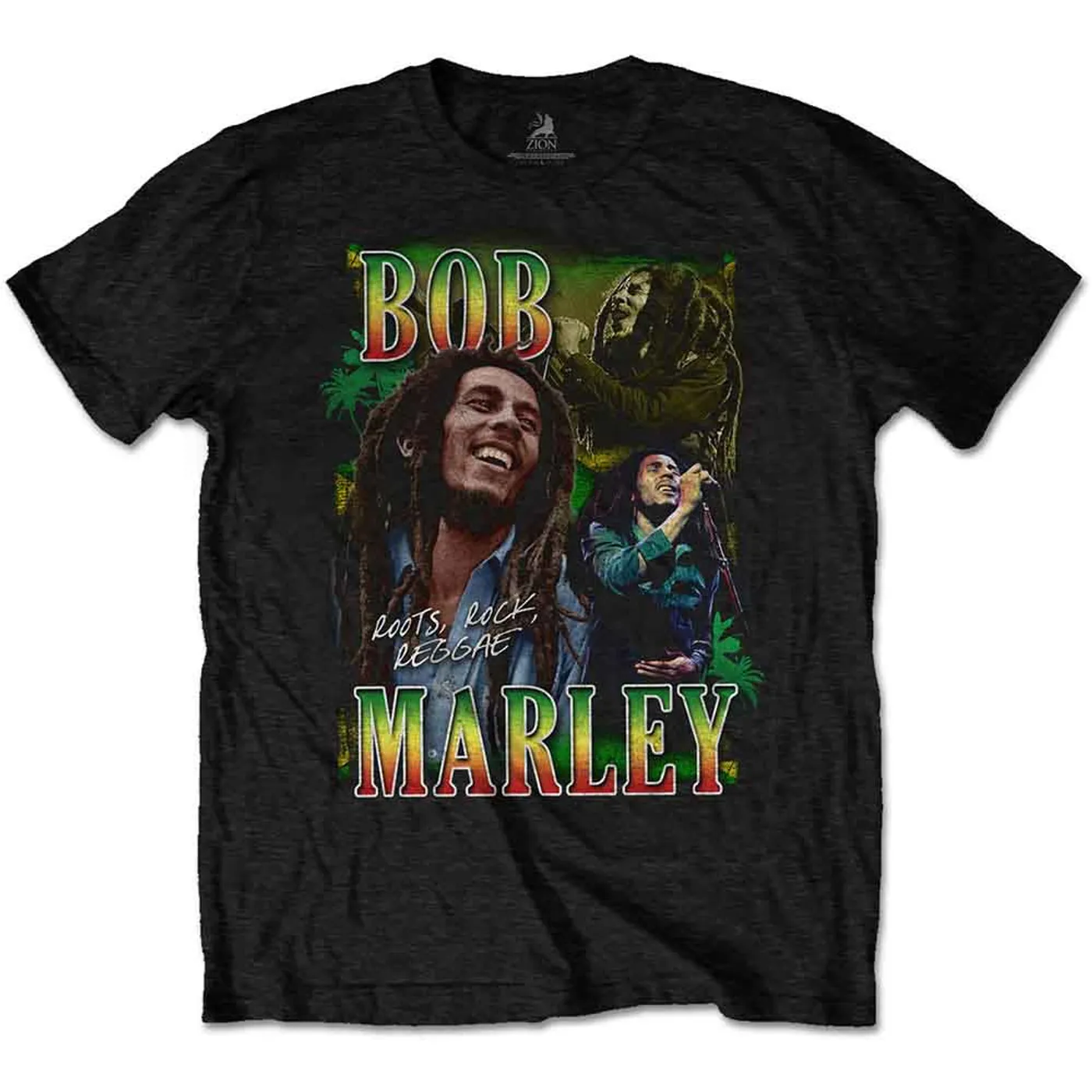 Bob Marley T Shirt - Roots, Rock, Reggae Homage