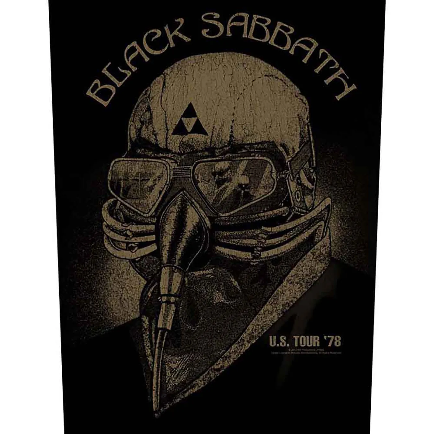 Black Sabbath Patches - Woven Sew On - US Tour 78