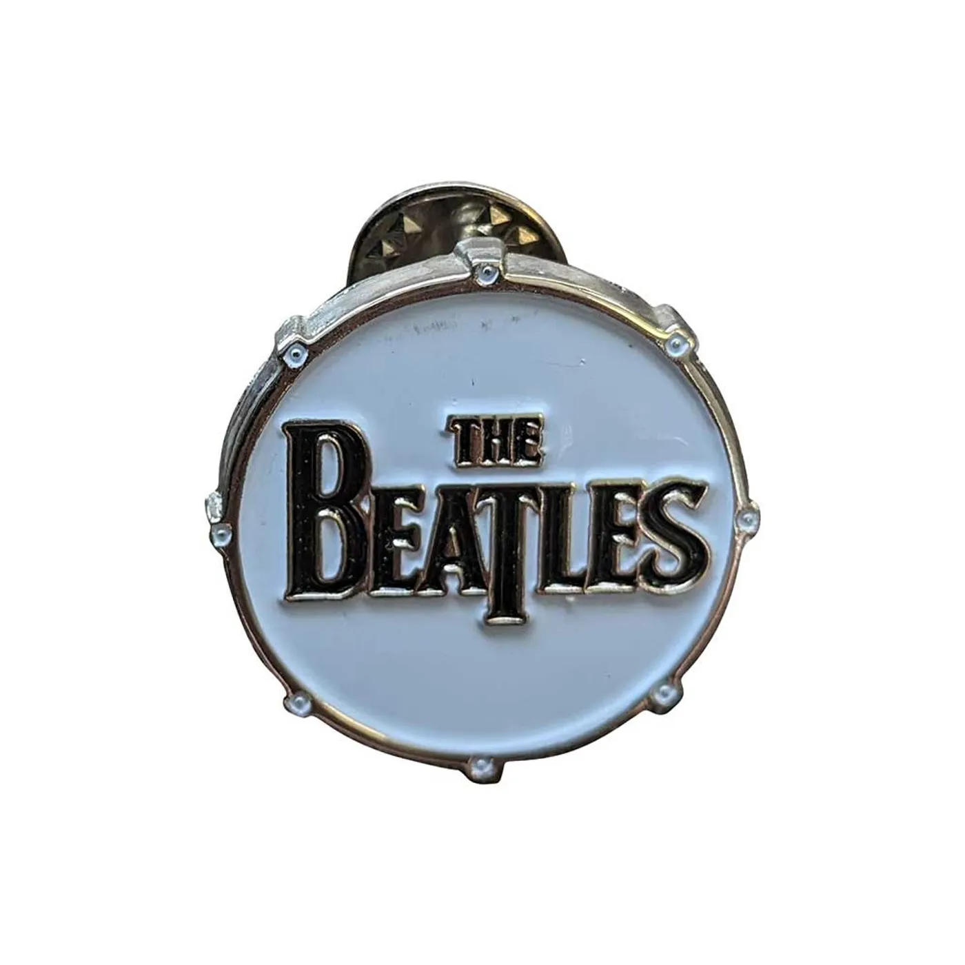 The Beatles Pin Badge - Drum Logo