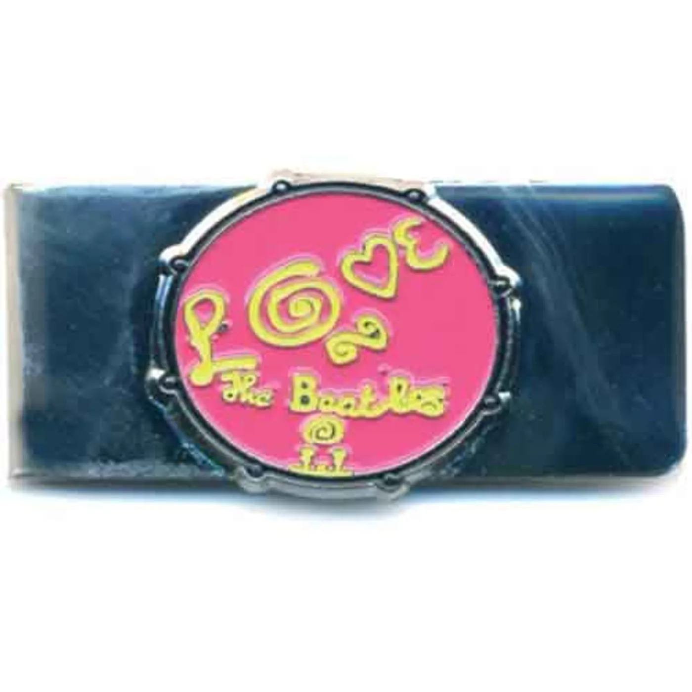 The Beatles Money Clips - Love Drum Pink/Chrome Finish
