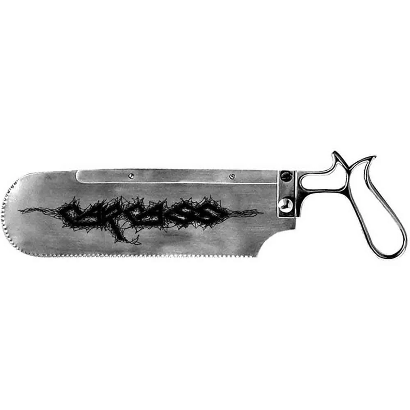 Carcass Pin Badge - Saw