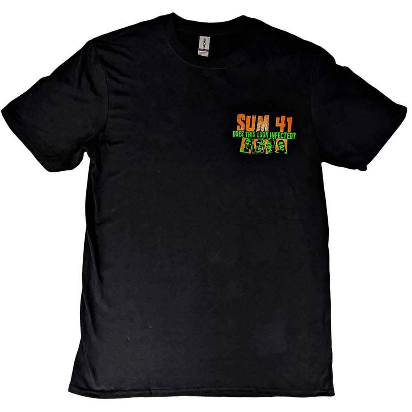 Sum 41 T Shirt - Does This Look Infected? Euro Tour 2022