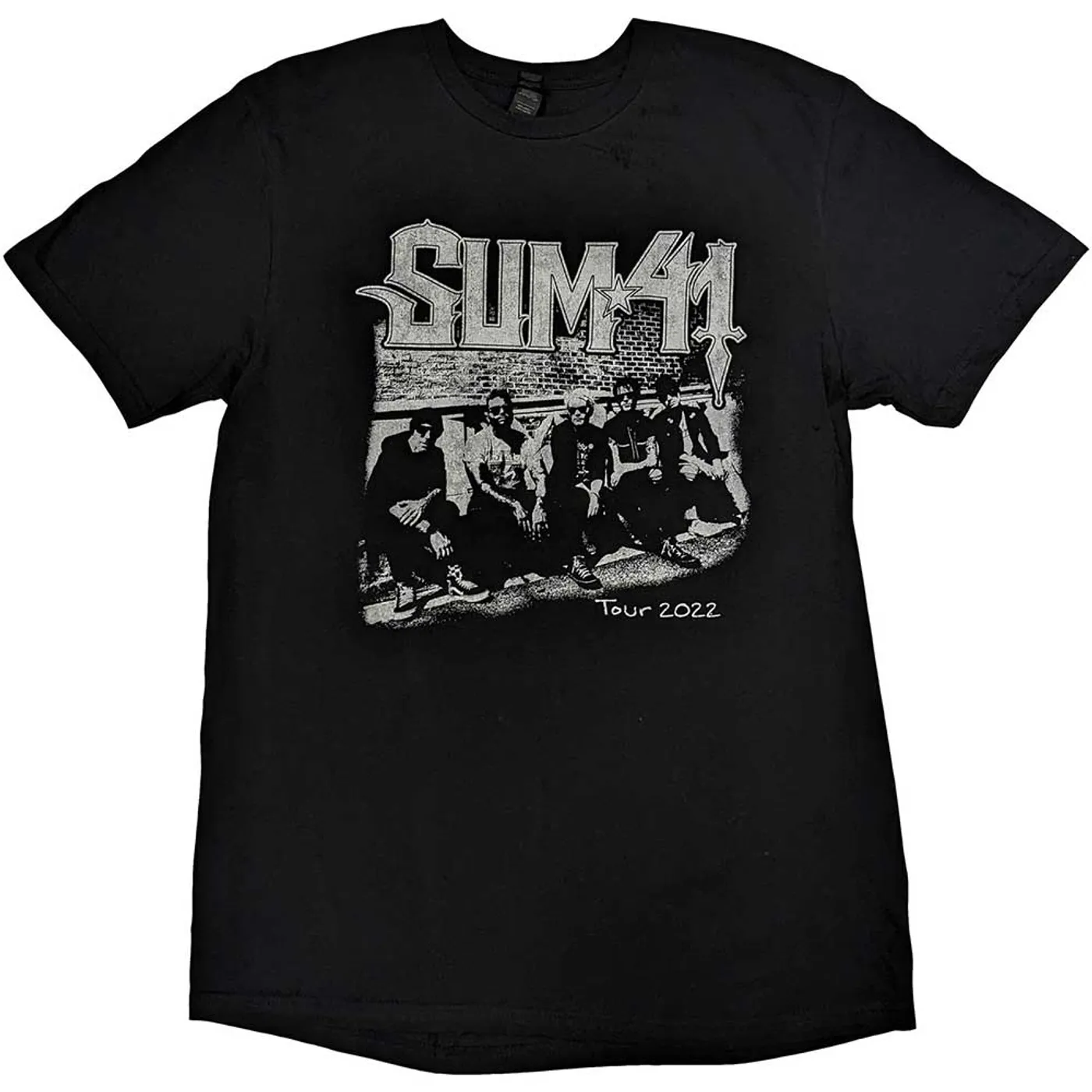 Sum 41 T Shirt - Band Photo European Tour 2022